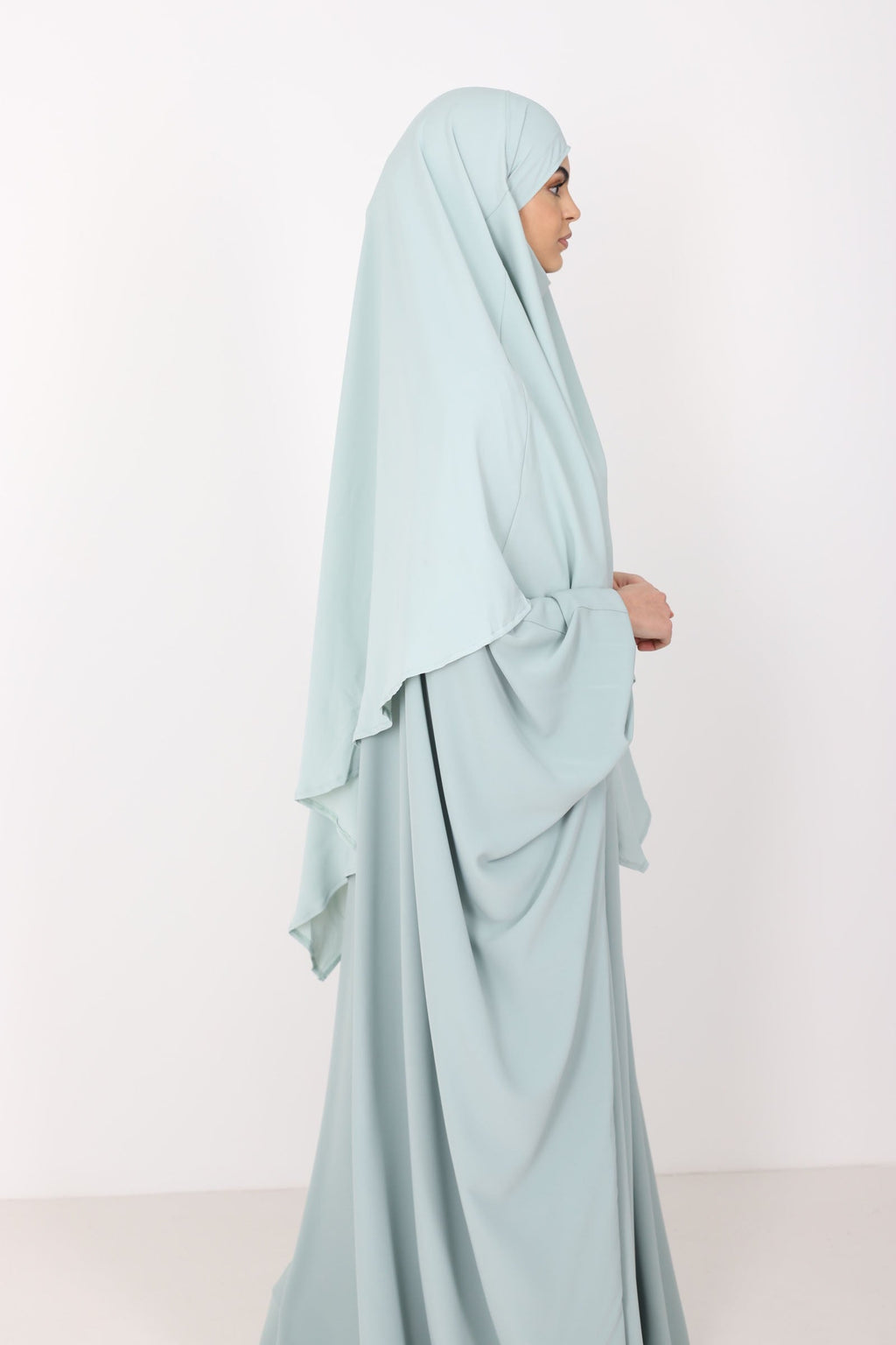 Khimar soie de medine court