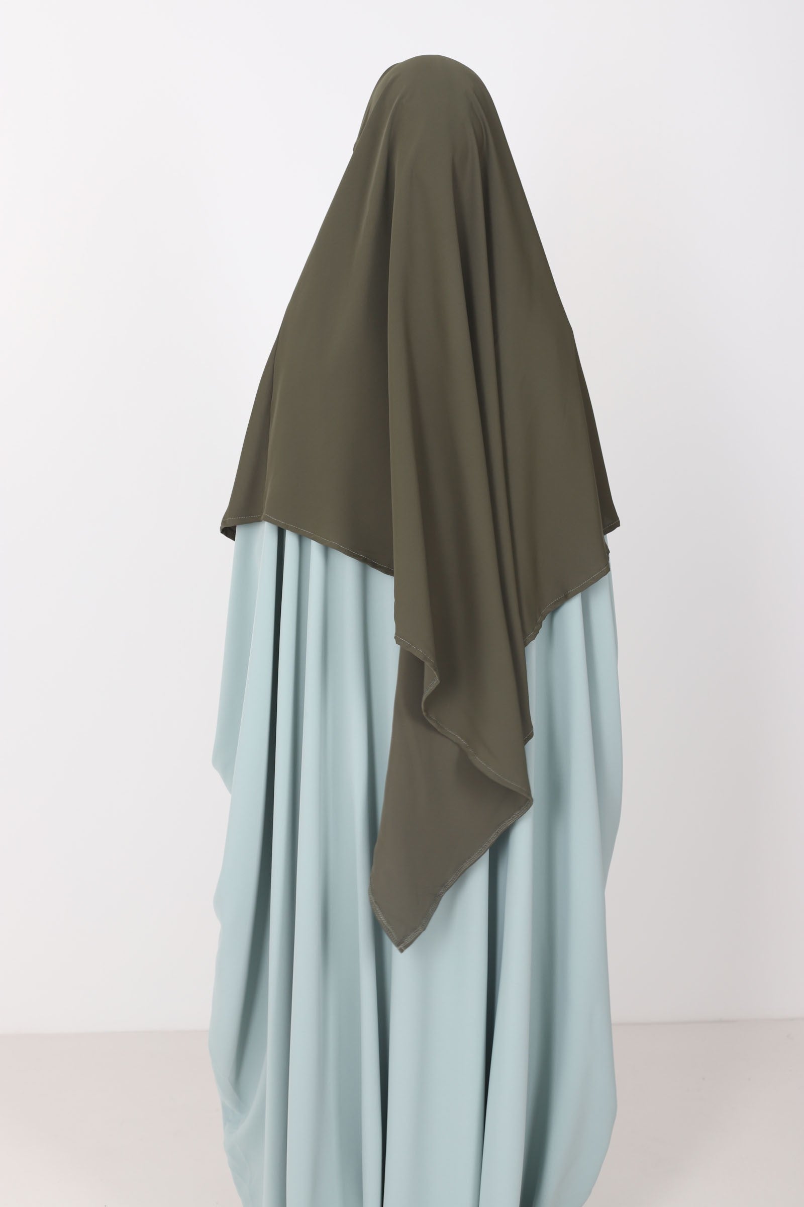 Khimar soie de medine court