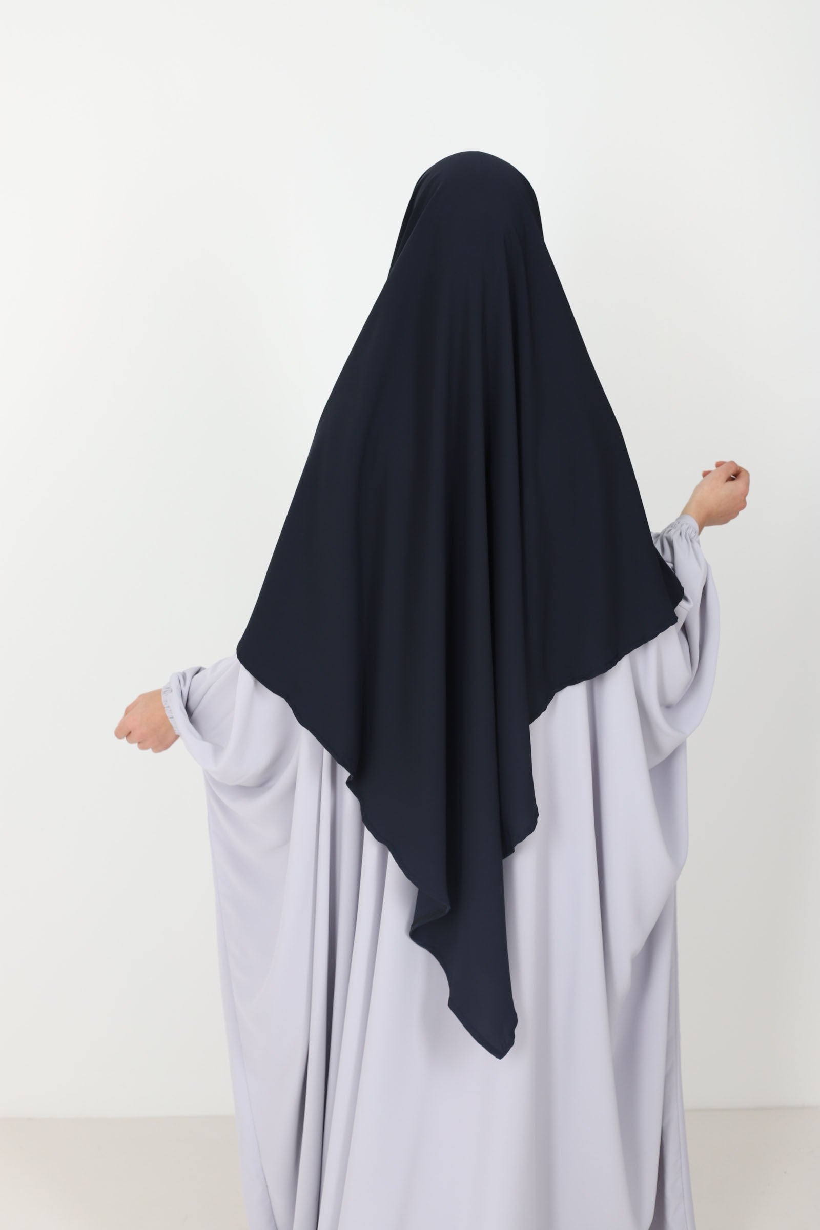 Khimar soie de medine court