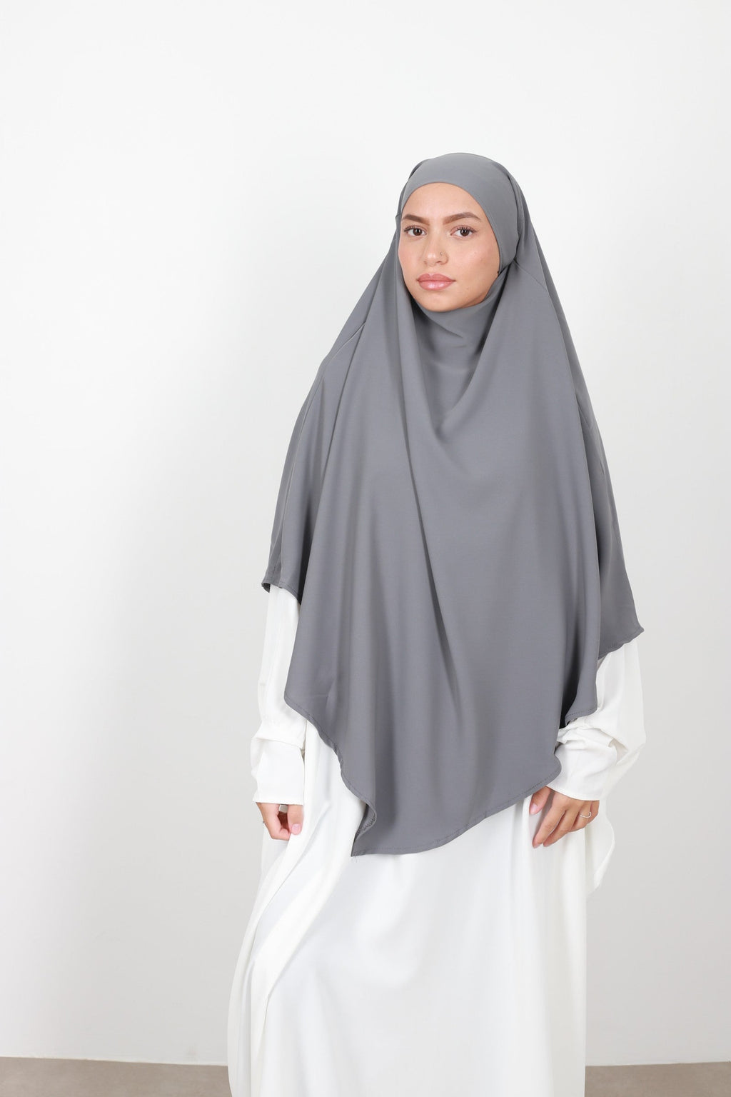 Khimar soie de medine court