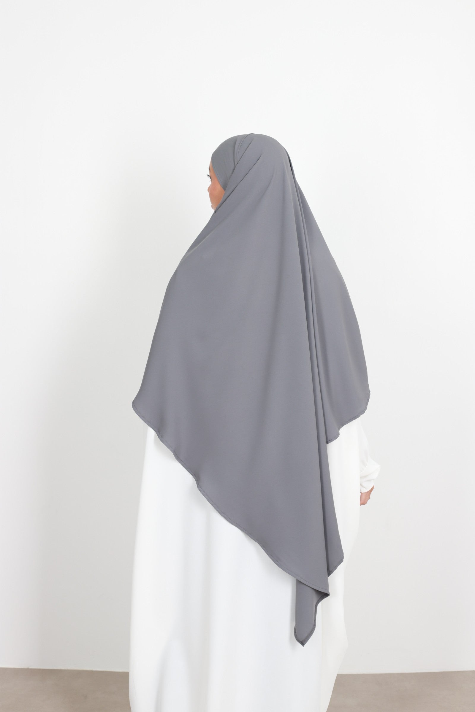Khimar soie de medine court
