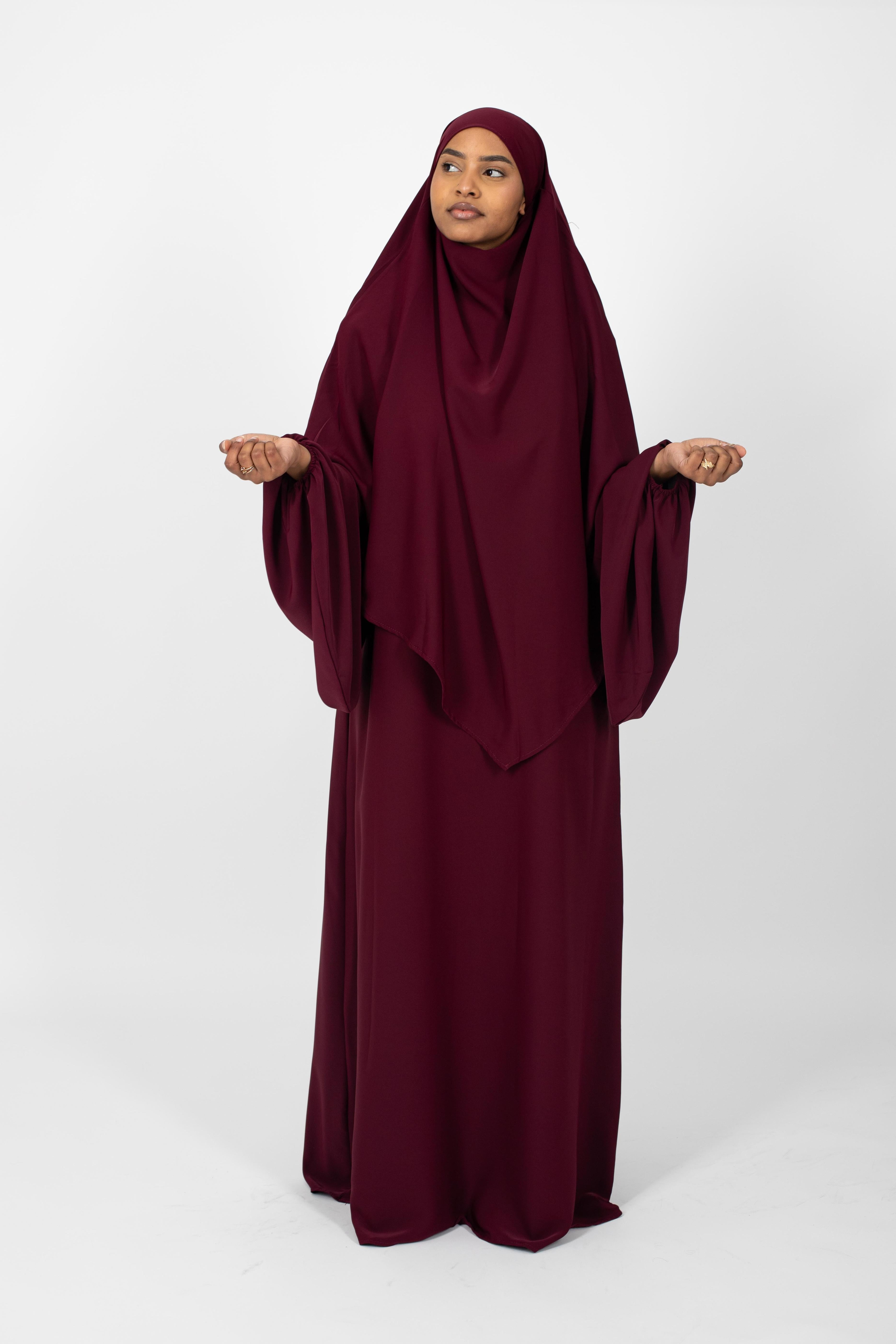 Ensemble abaya et khimar jamila