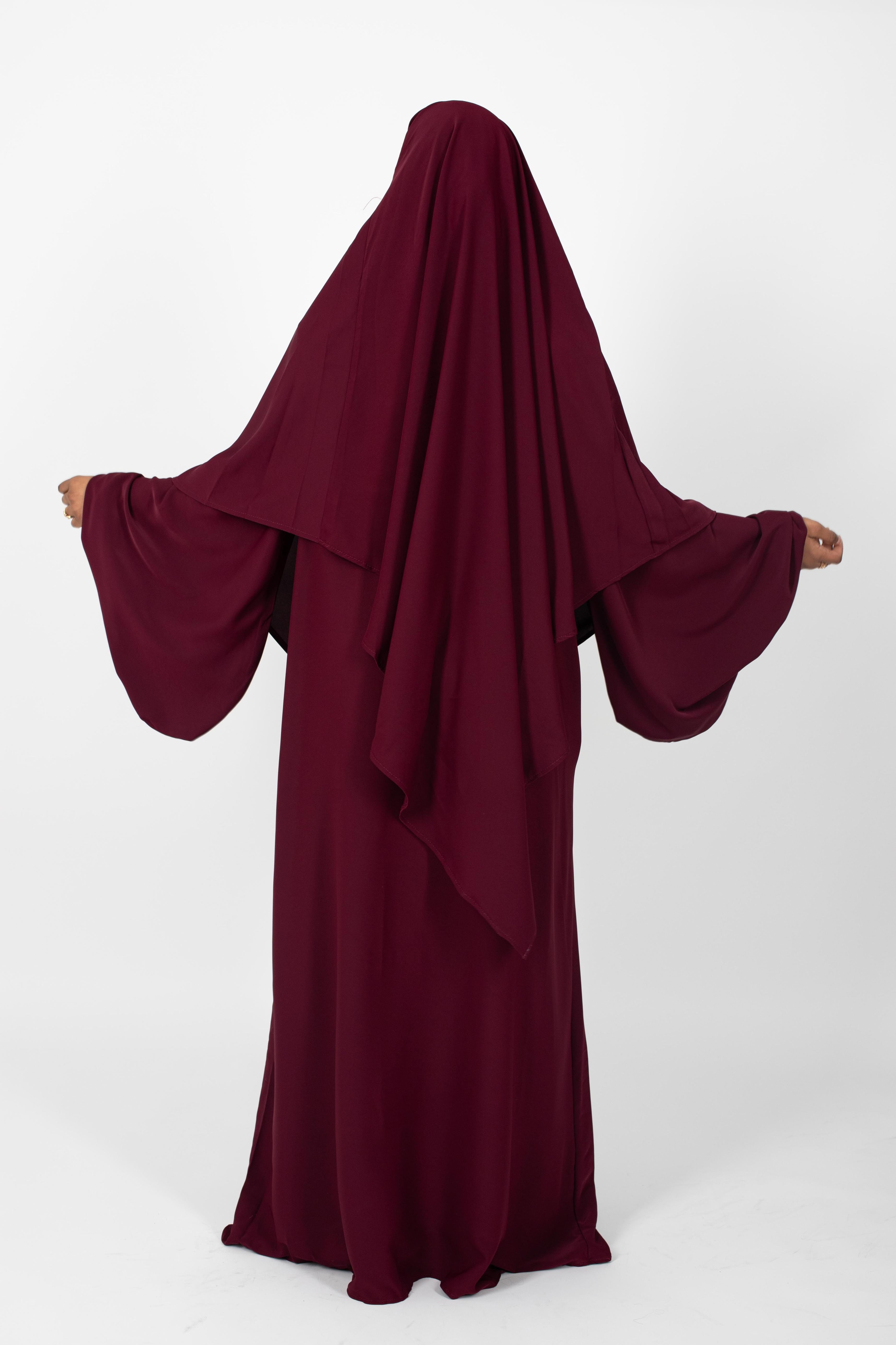 Ensemble abaya et khimar jamila