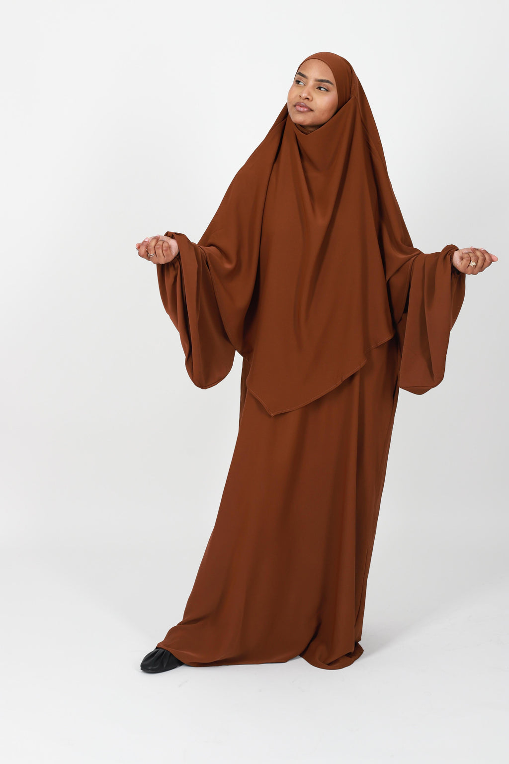 Ensemble abaya et khimar jamila