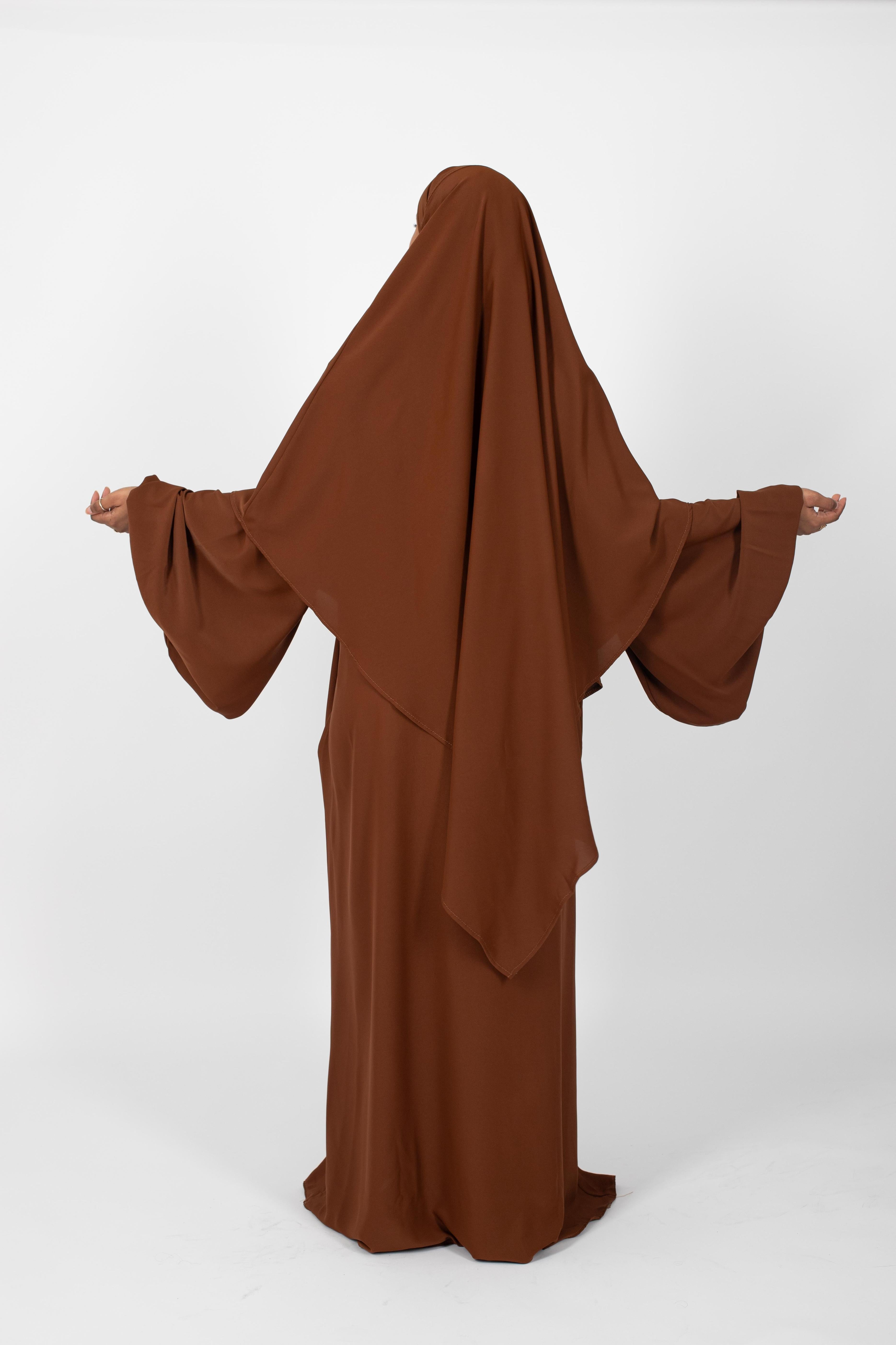 Ensemble abaya et khimar jamila