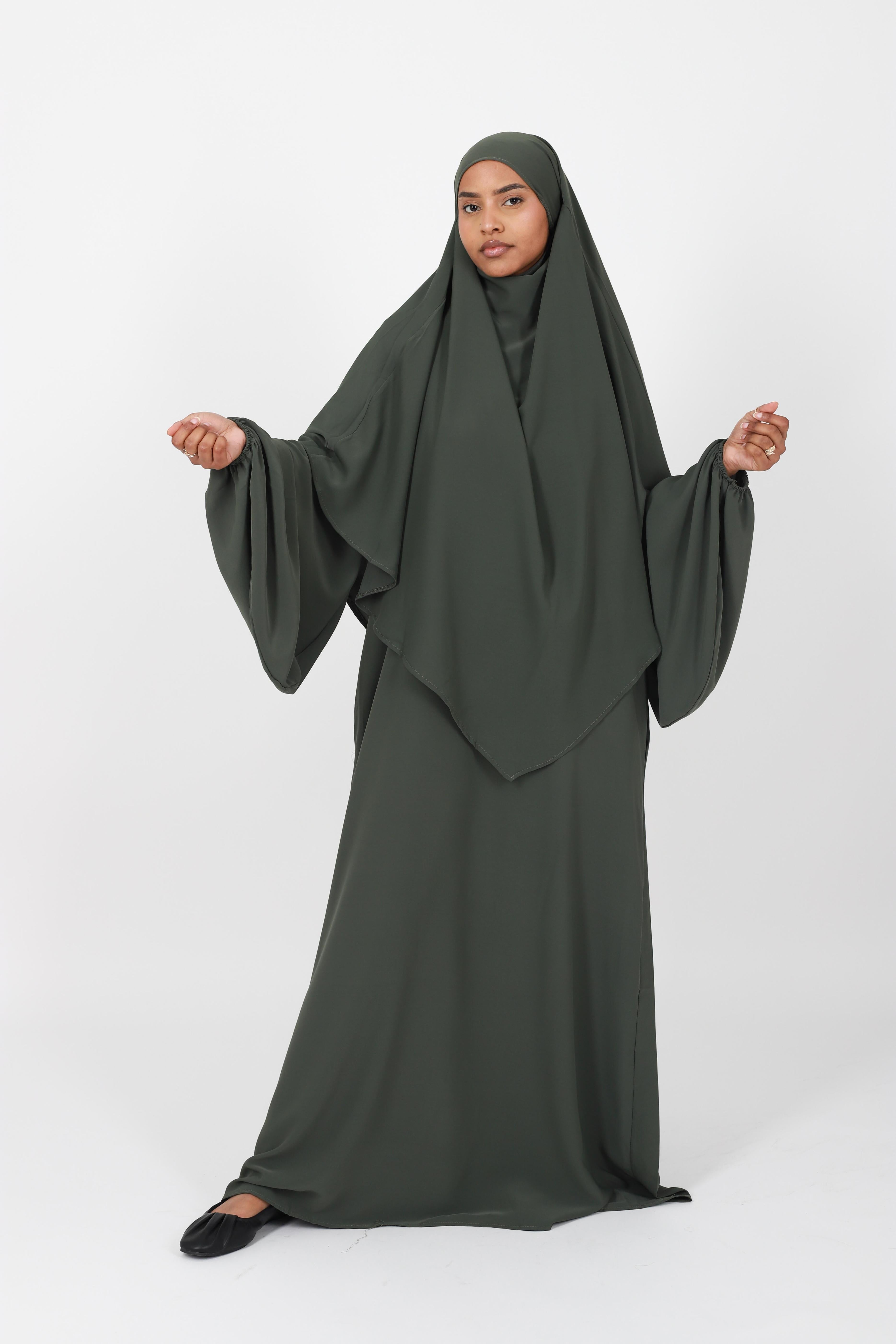 Ensemble abaya et khimar jamila