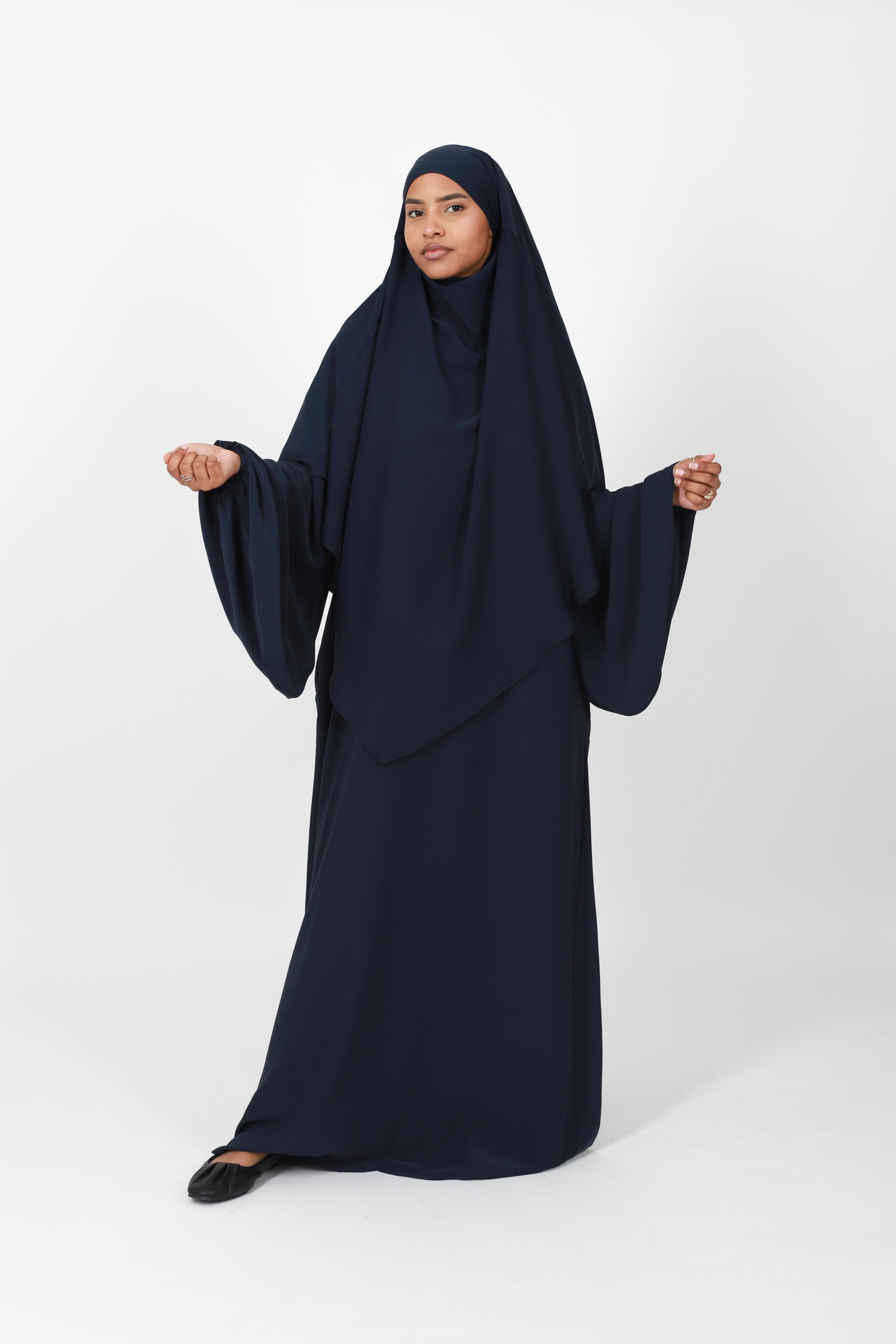 Ensemble abaya et khimar jamila