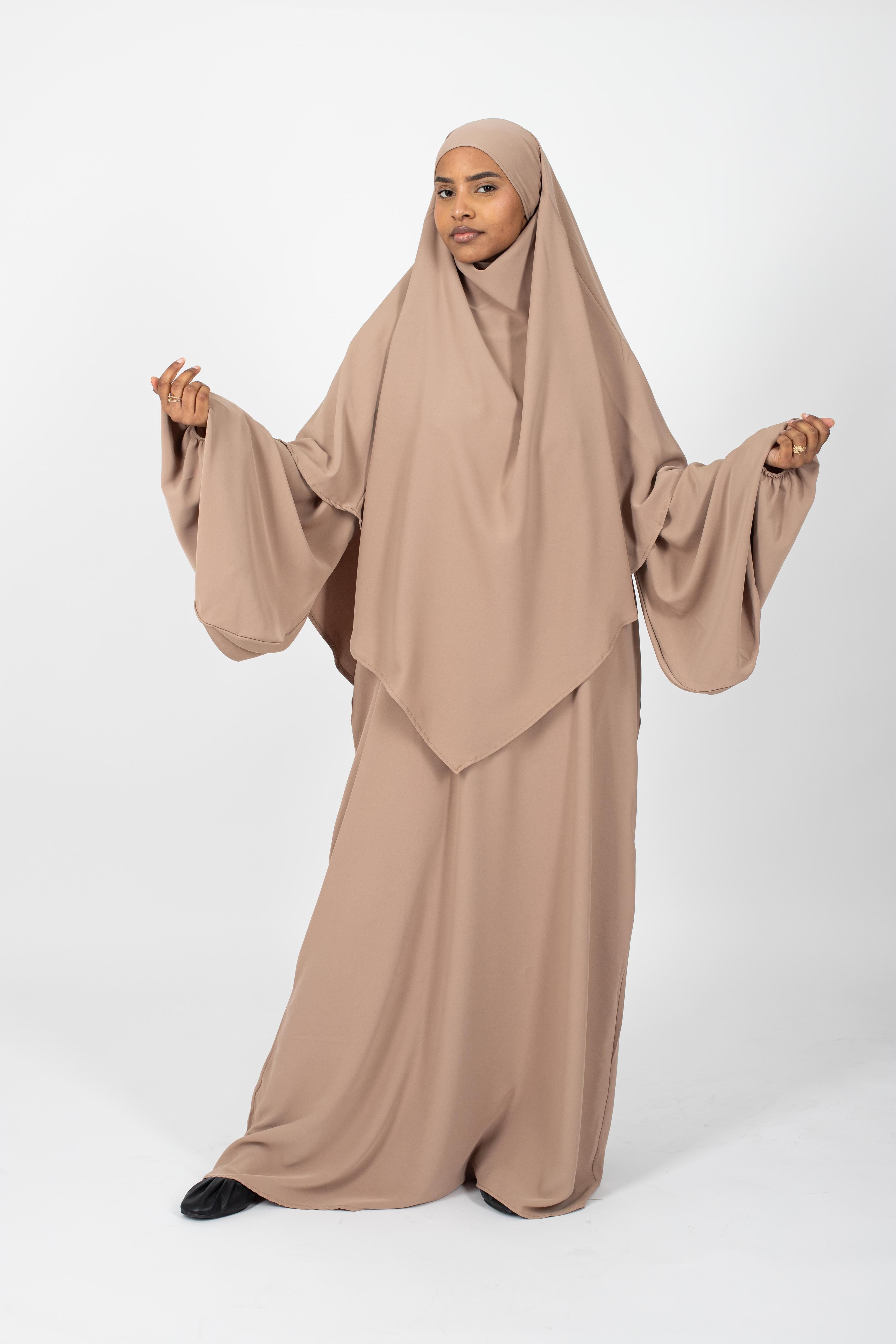 Ensemble abaya et khimar jamila
