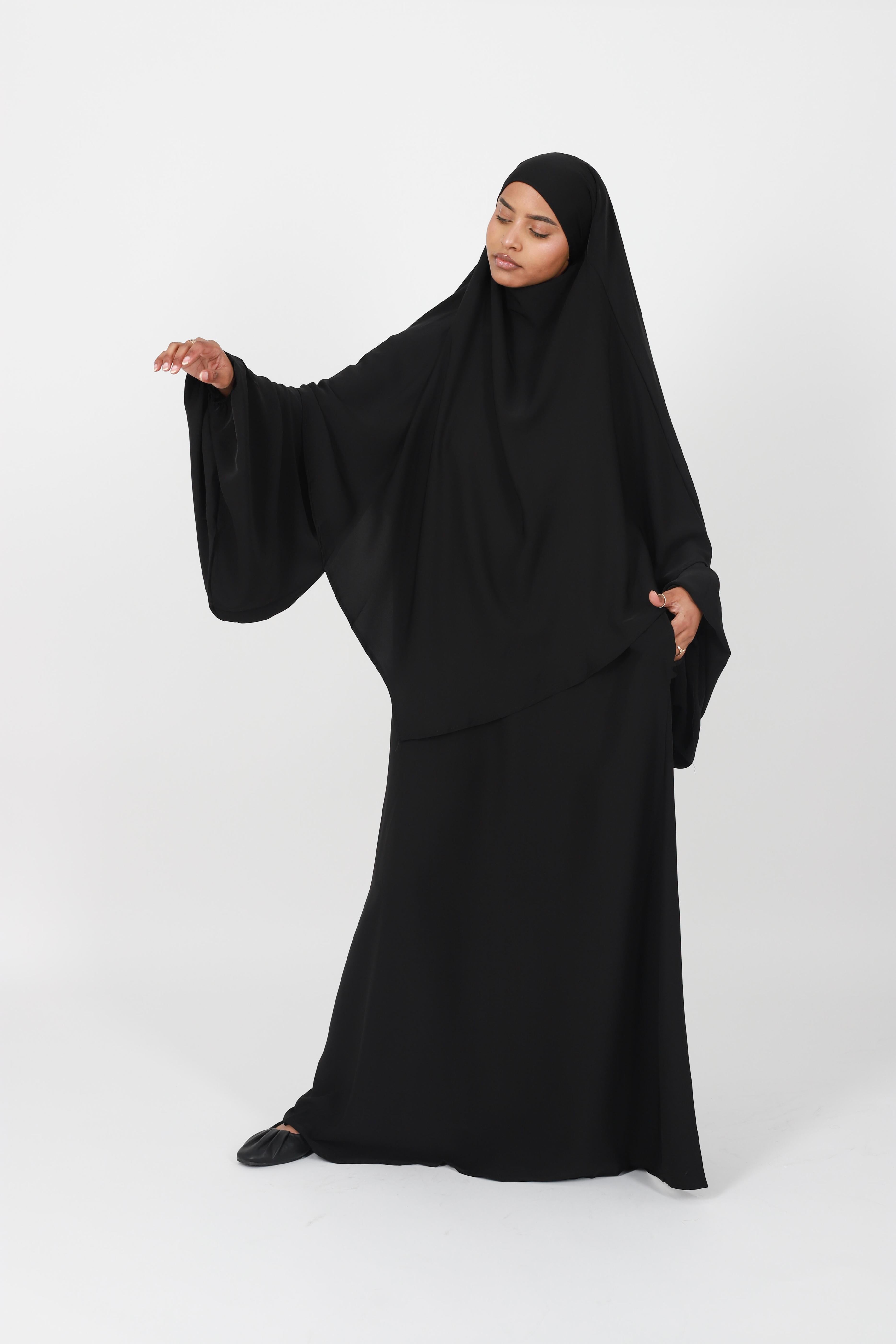 Ensemble abaya et khimar jamila
