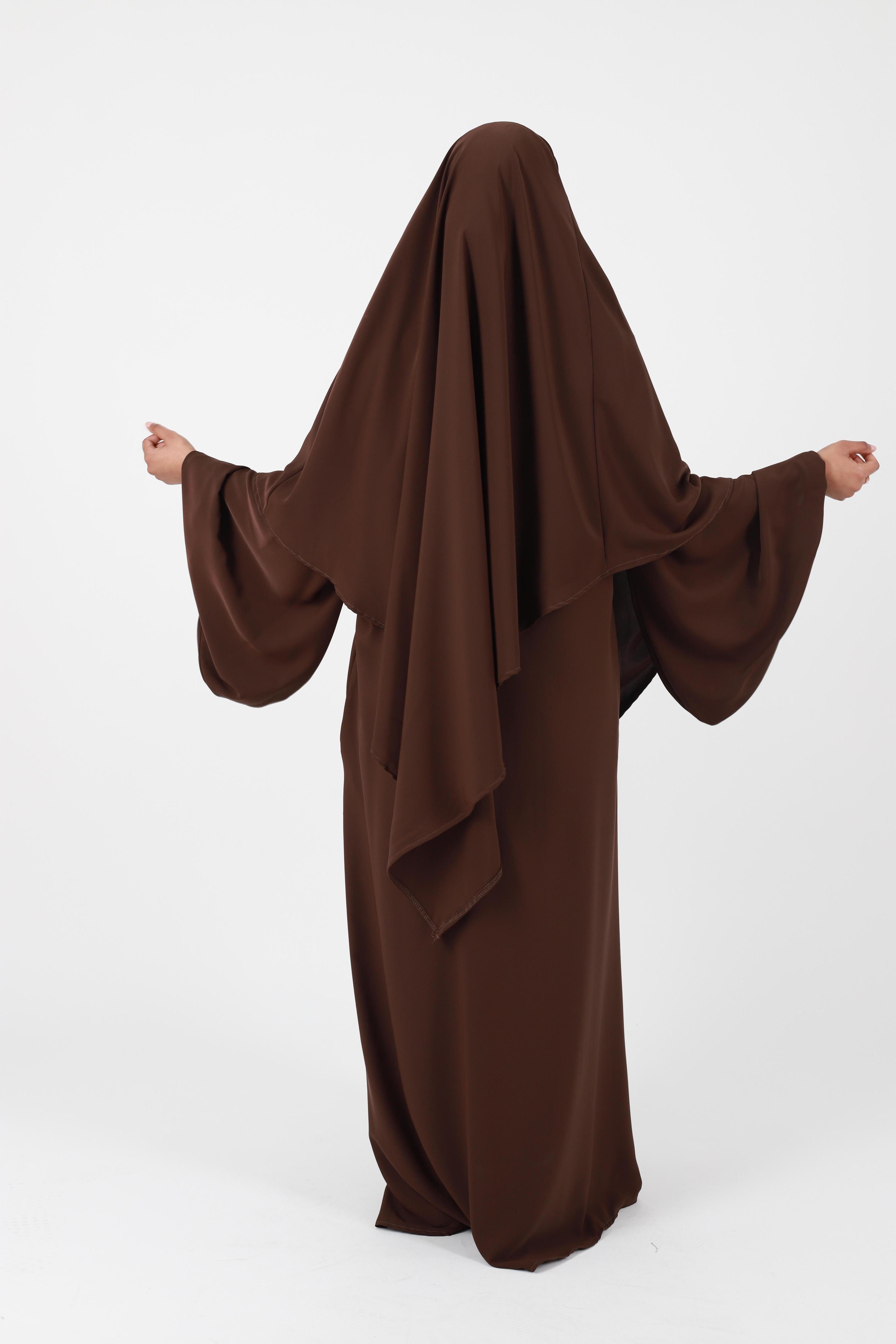 Ensemble abaya et khimar jamila