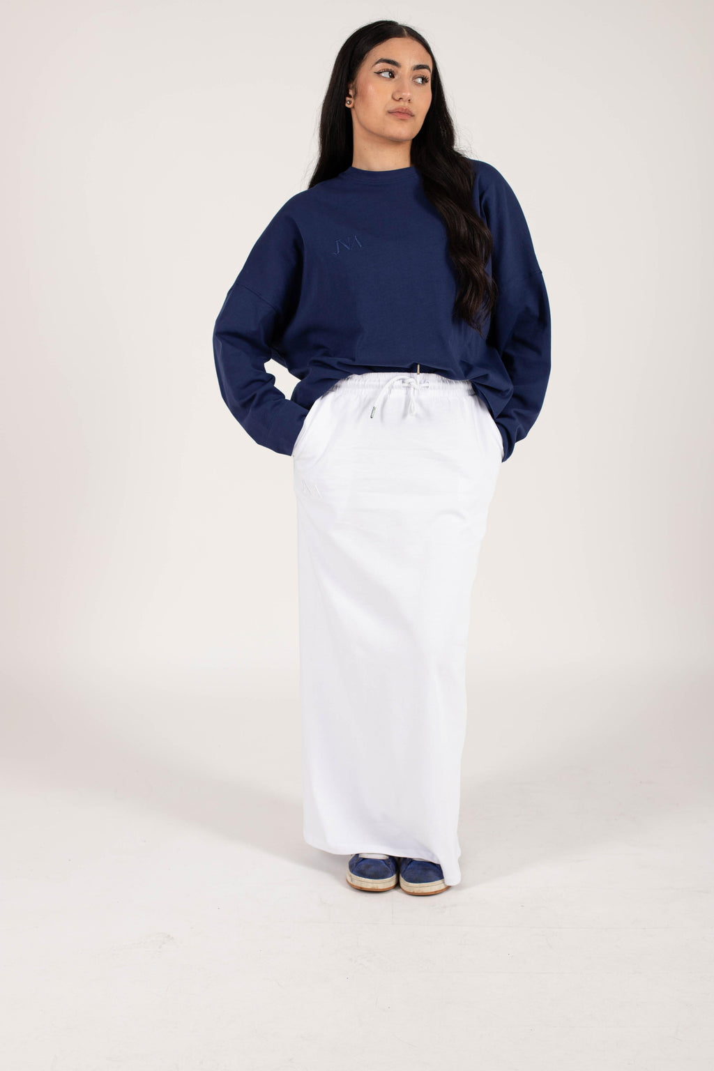 Jupe essentiel blanche JNA