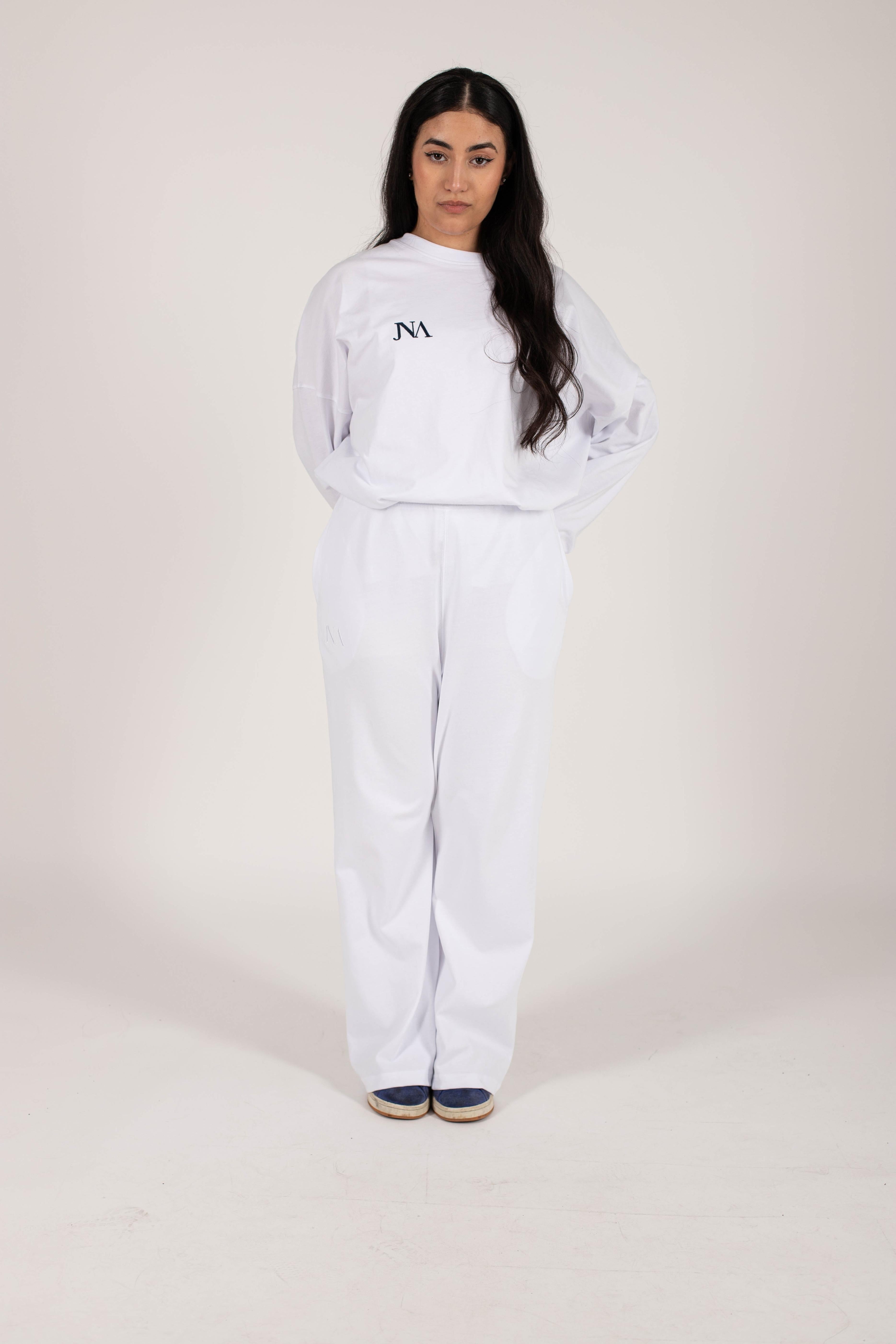 Pantalon essentiel blanc JNA