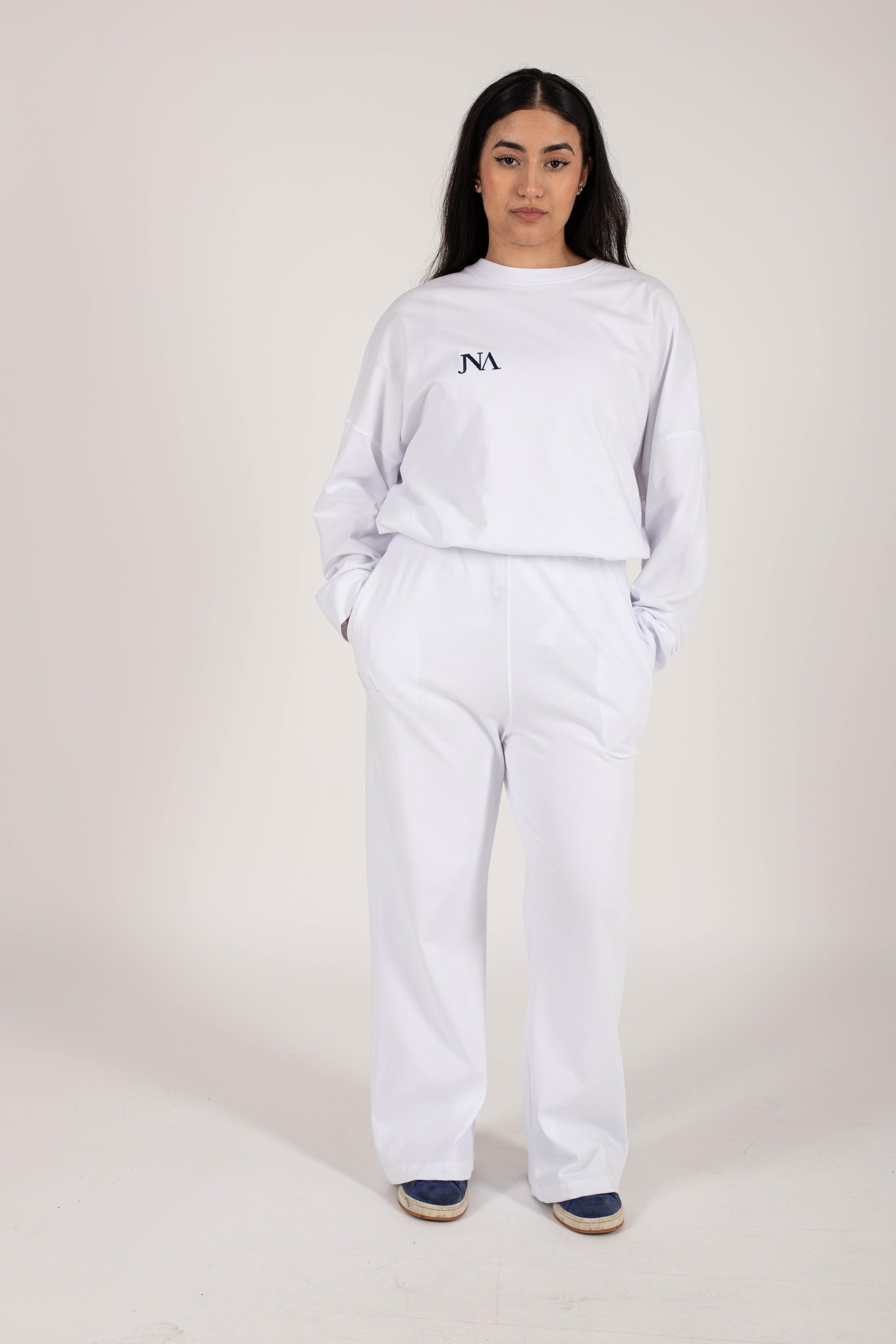 Pantalon essentiel blanc JNA