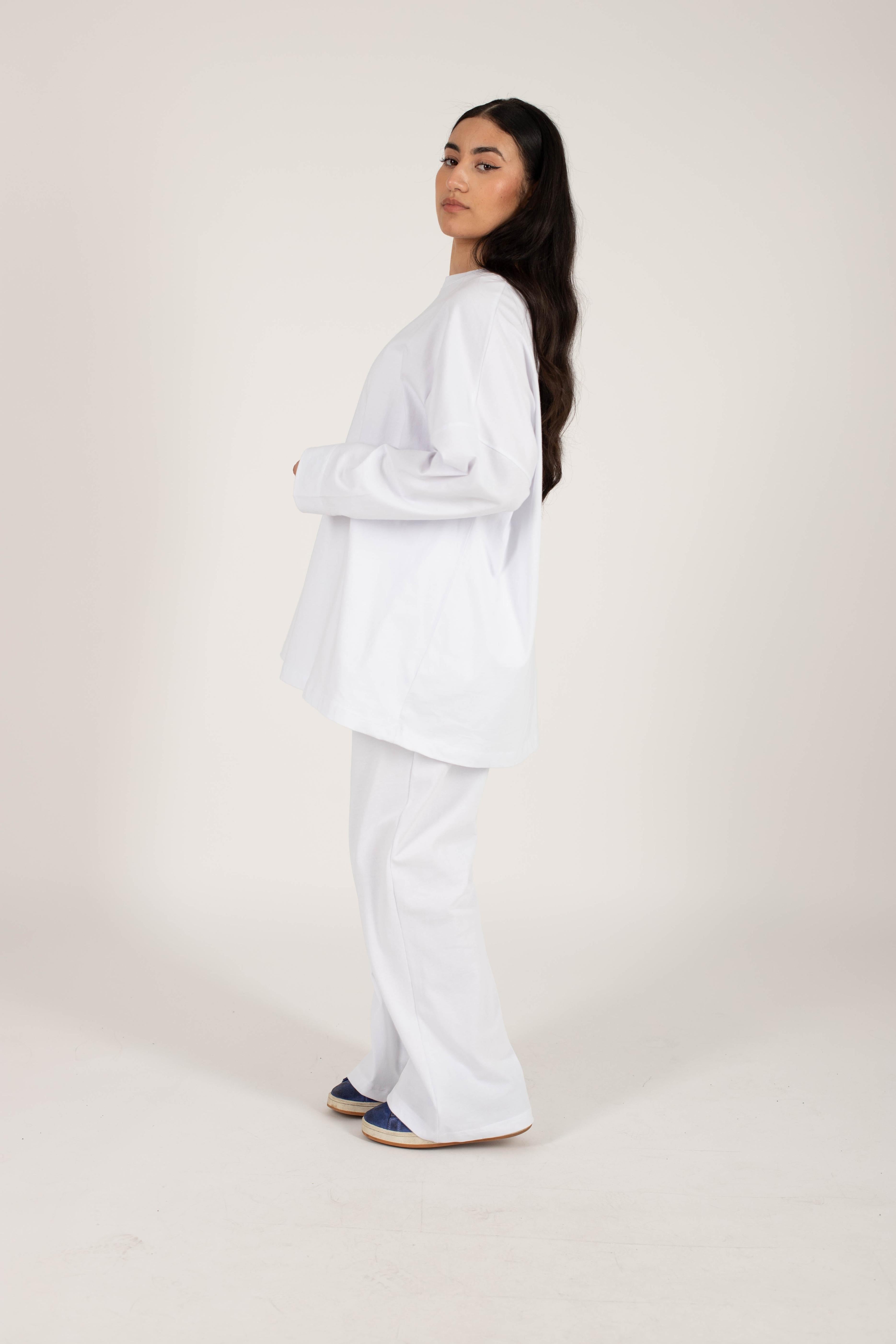 Pantalon essentiel blanc JNA