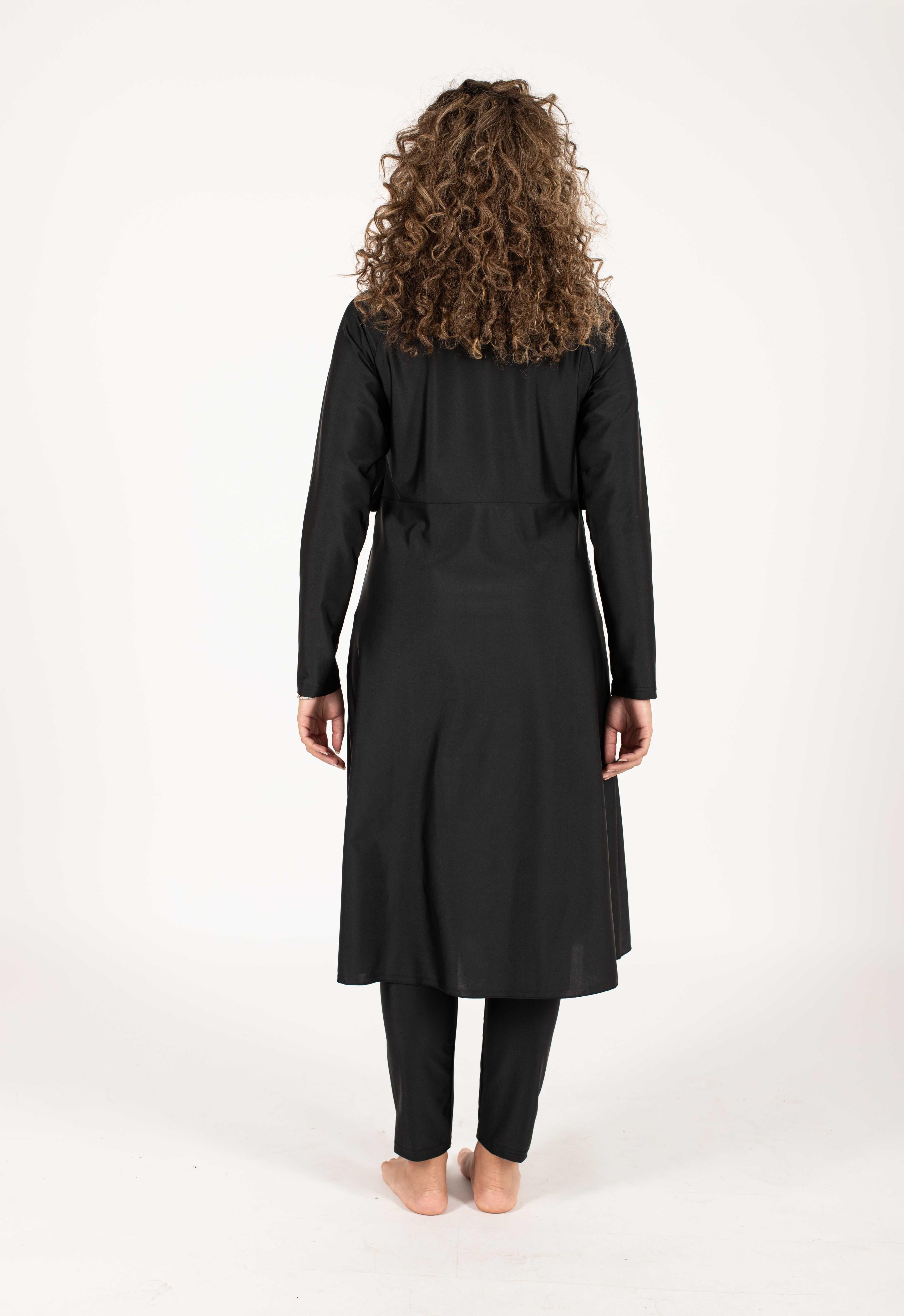 Burkini Hawaï noir