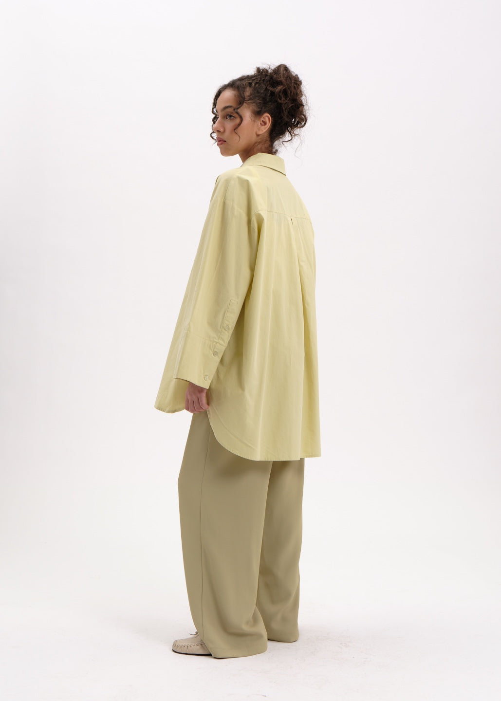Pantalon essentiel vert d'eau