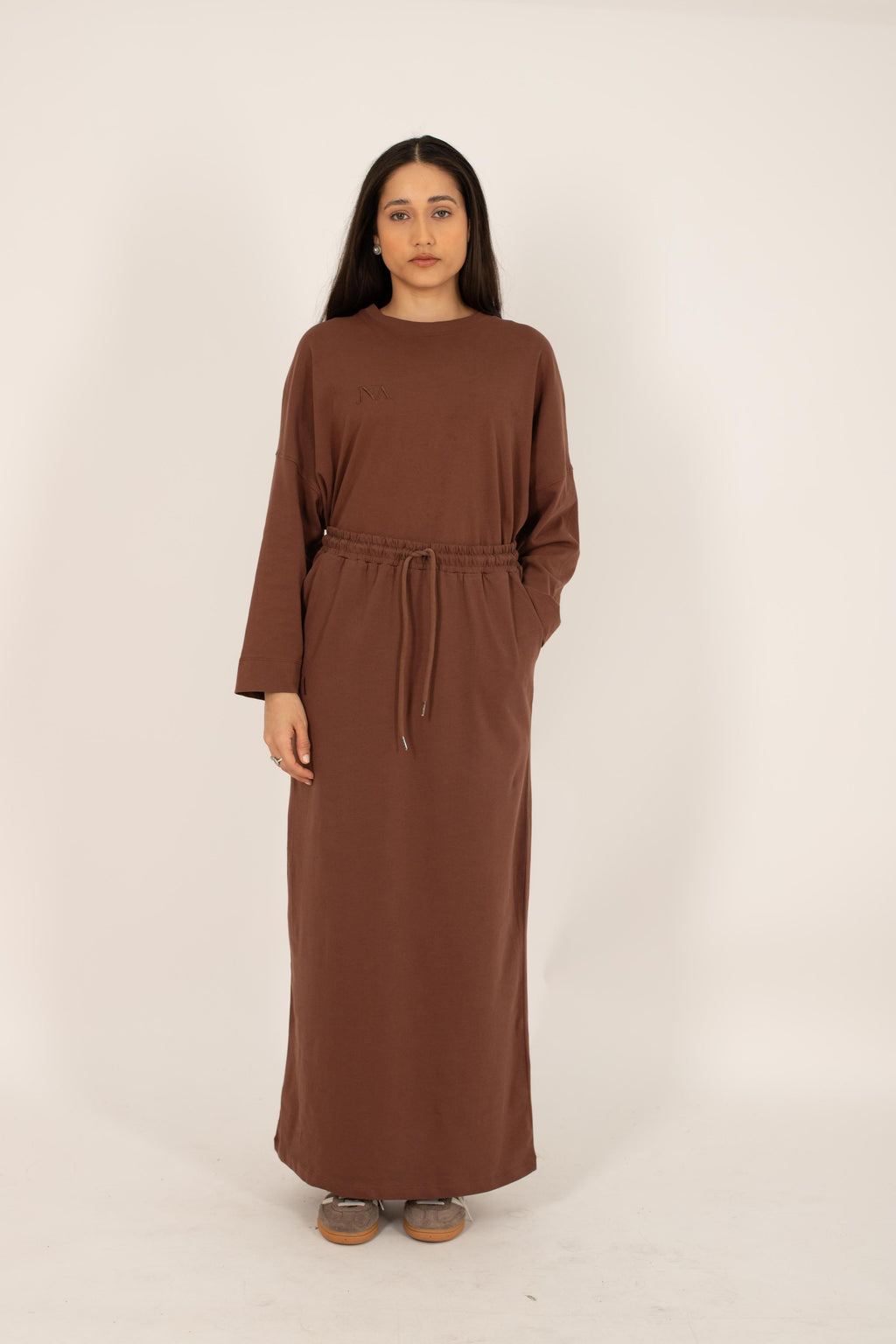 Jupe essentiel marron JNA