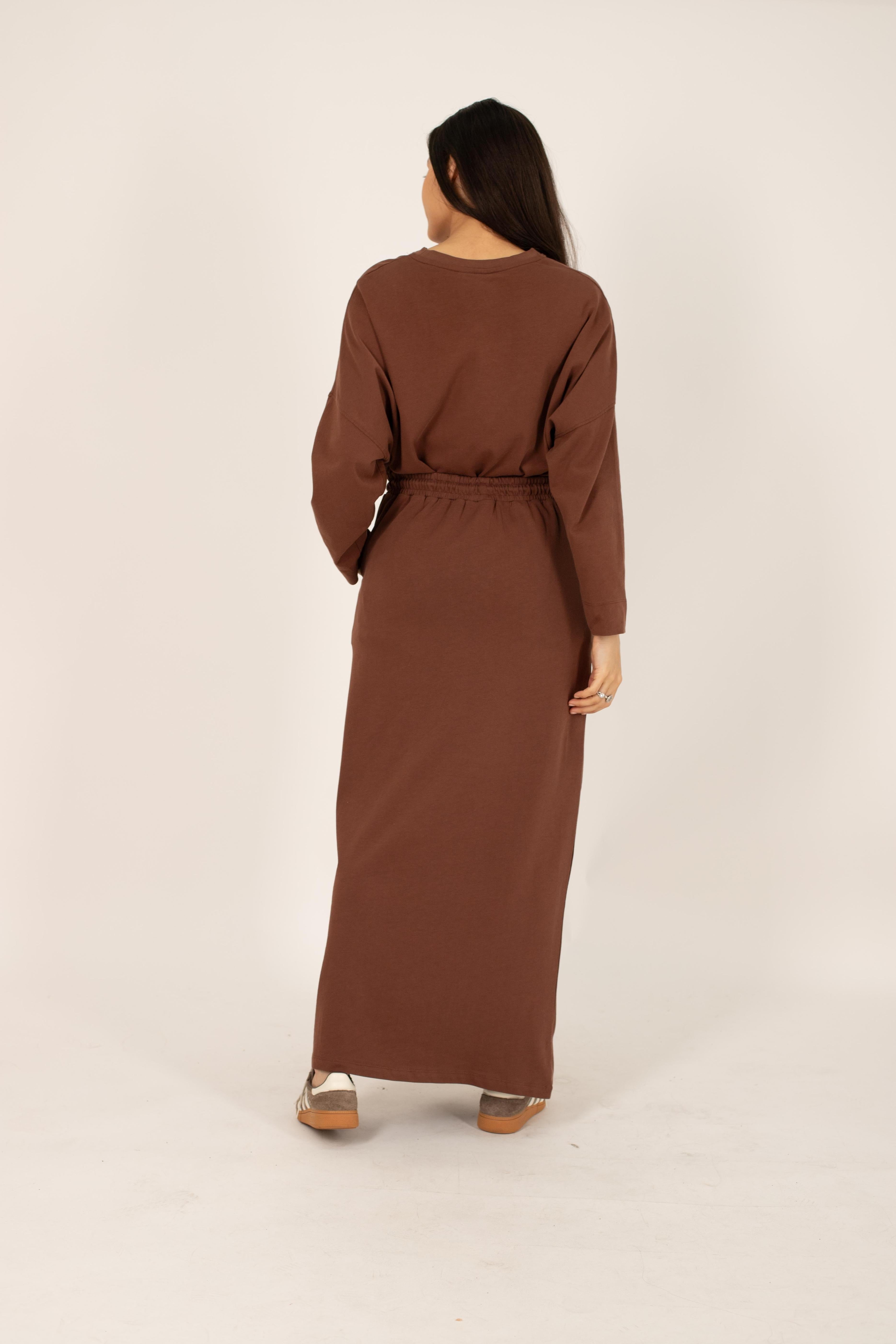 Jupe essentiel marron JNA