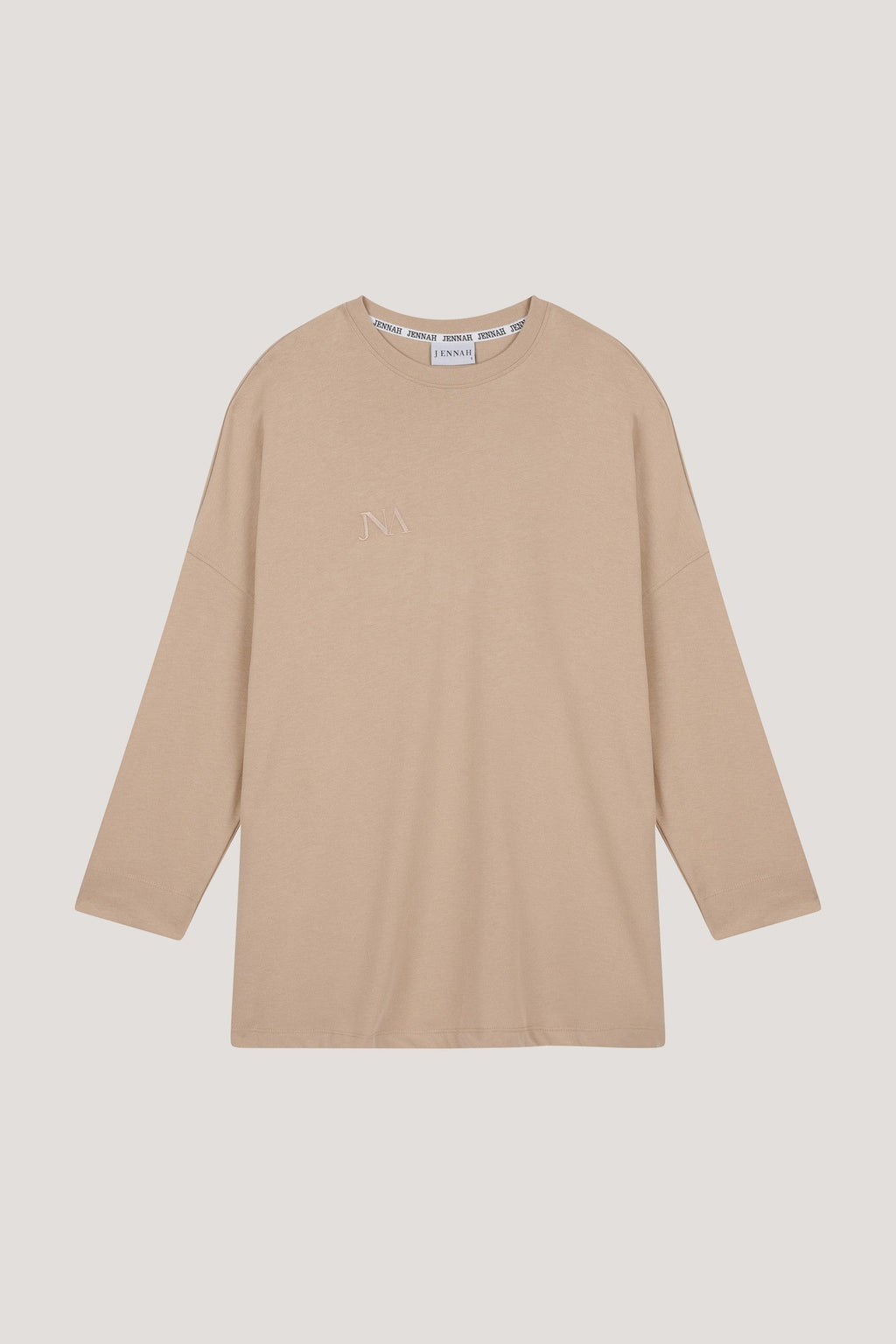 T-shirt essentiel beige foncé