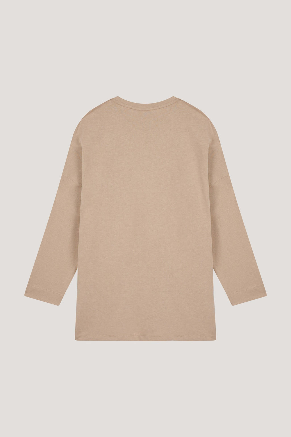 T-shirt essentiel beige foncé
