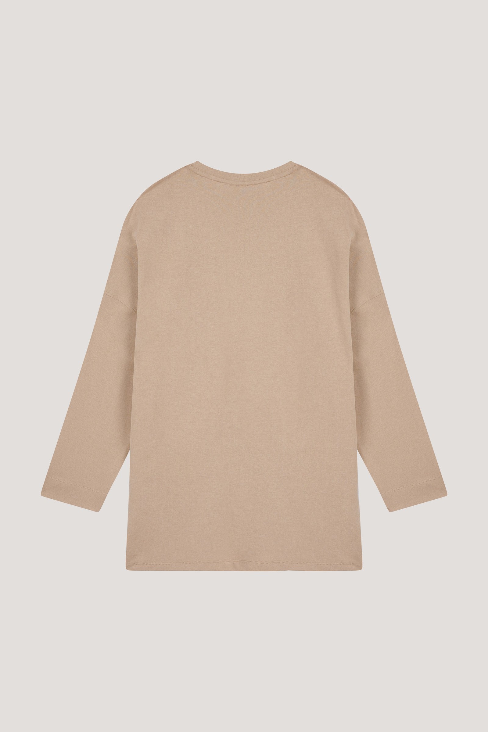 T-shirt essentiel beige foncé