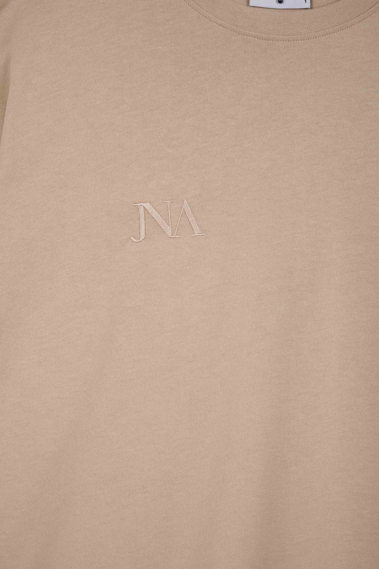T-shirt essentiel beige foncé
