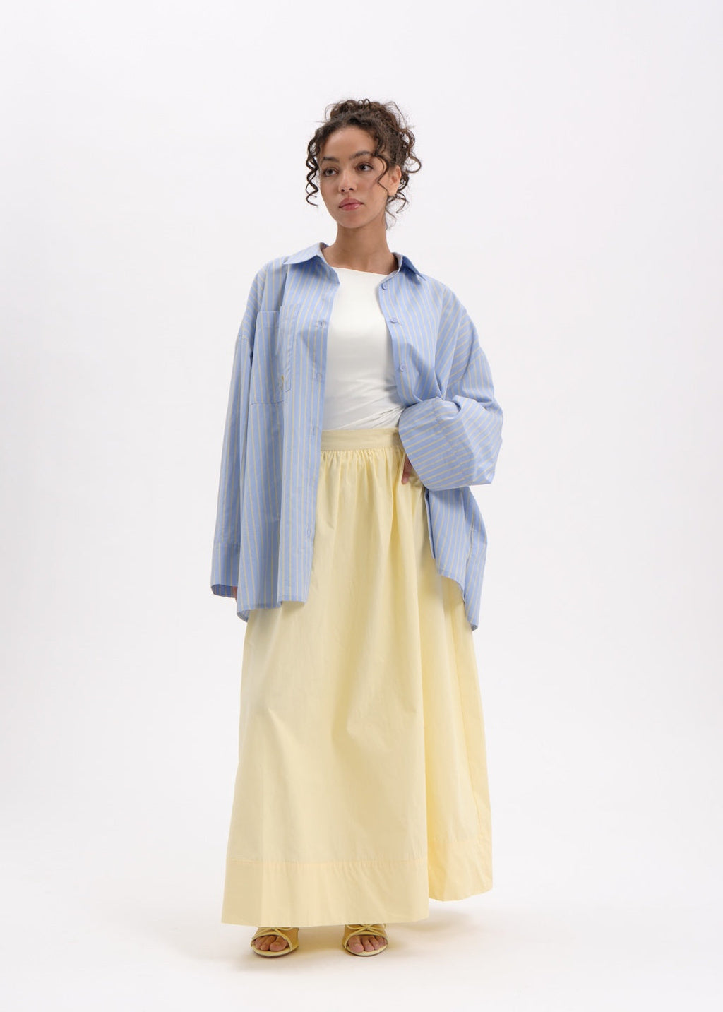 Jupe oversize summer lemon