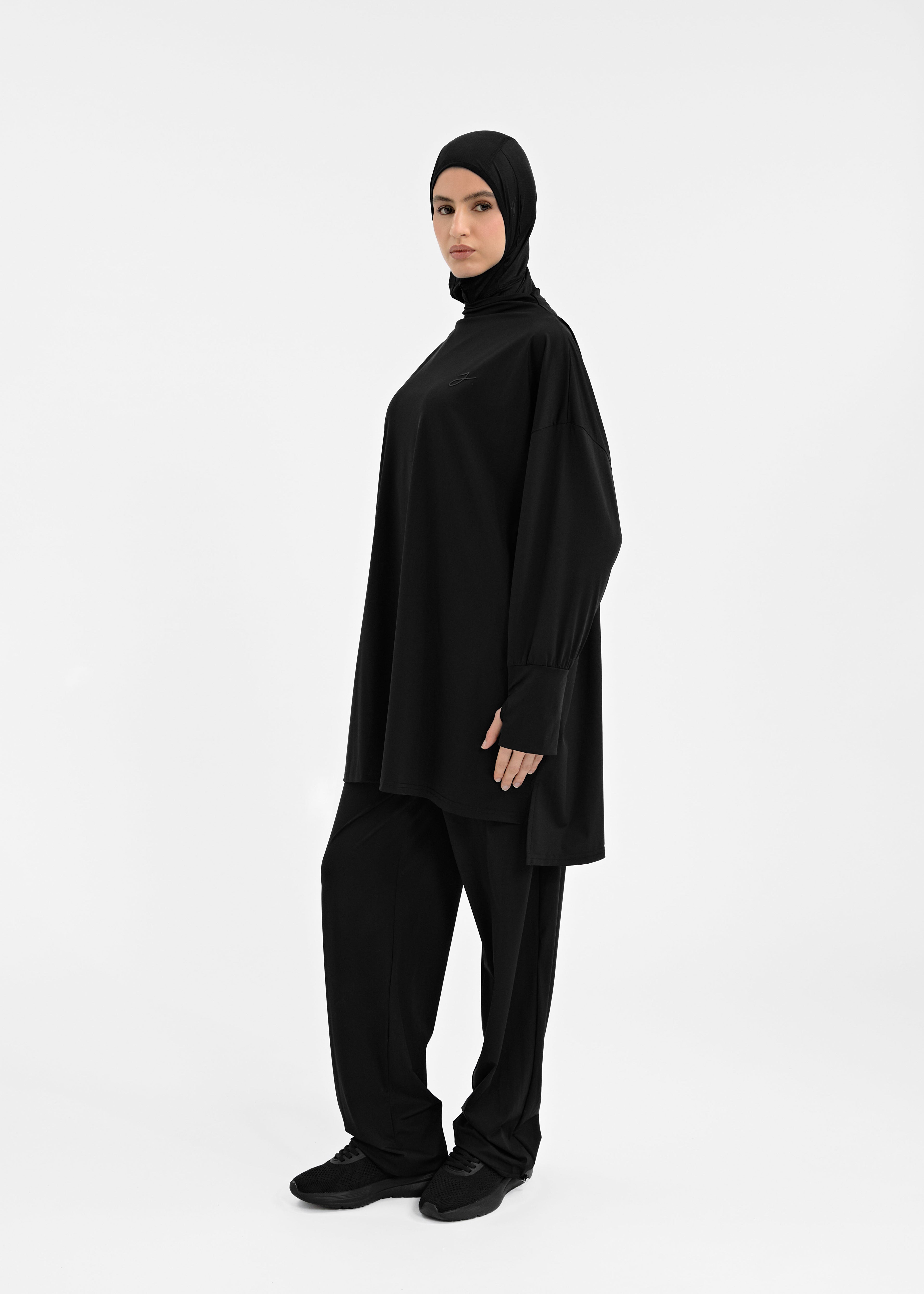Ensemble breathable sport noir