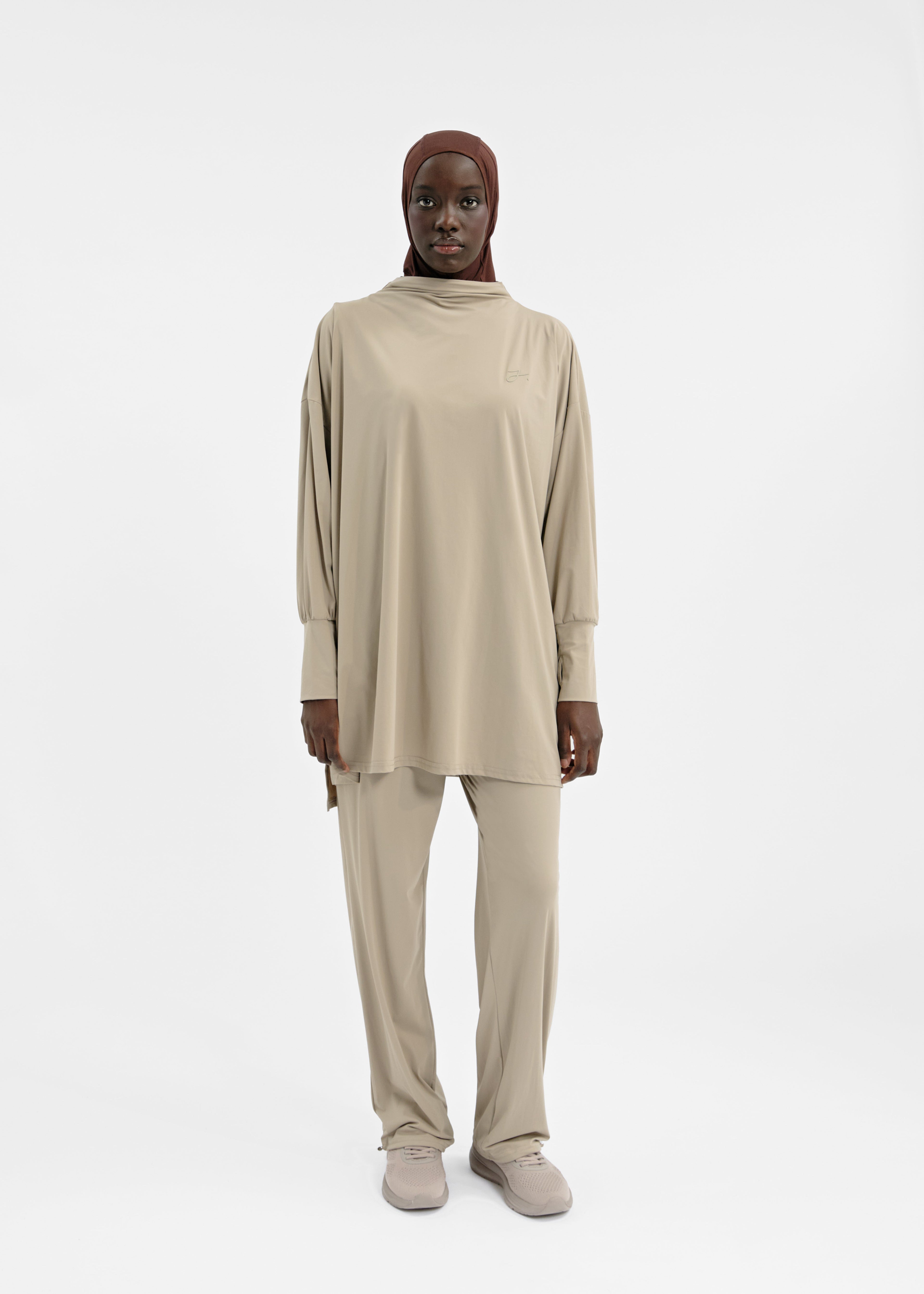 Ensemble breathable sport beige