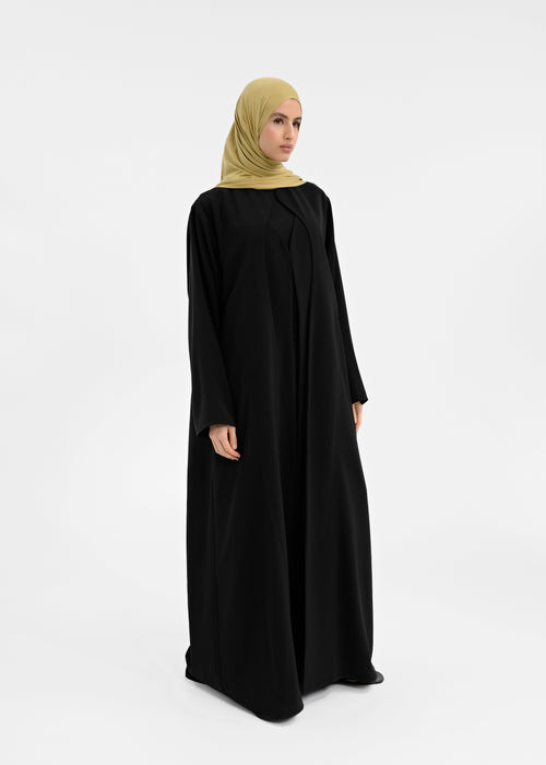 Abaya epure noir