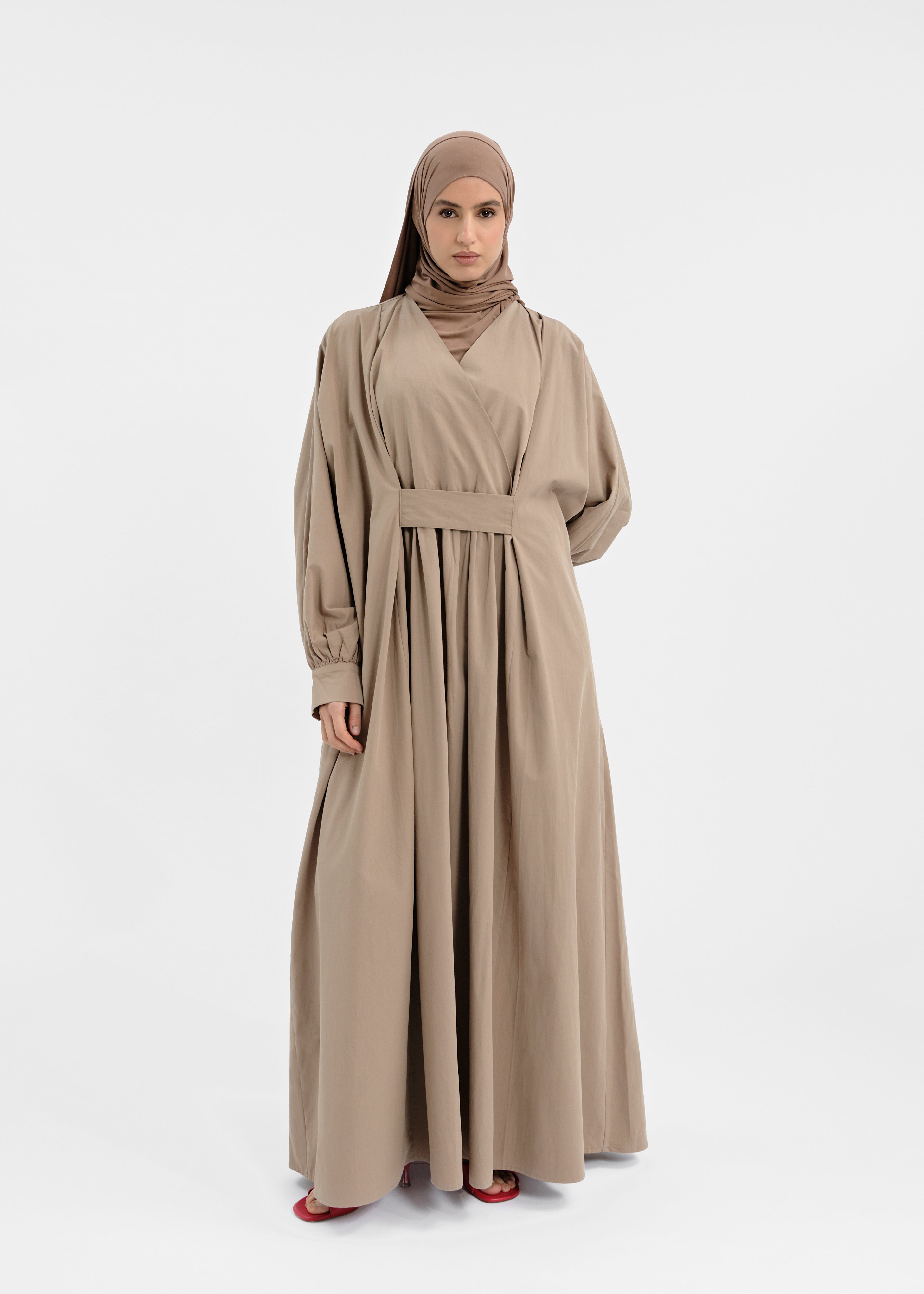 Robe Kairouan taupe