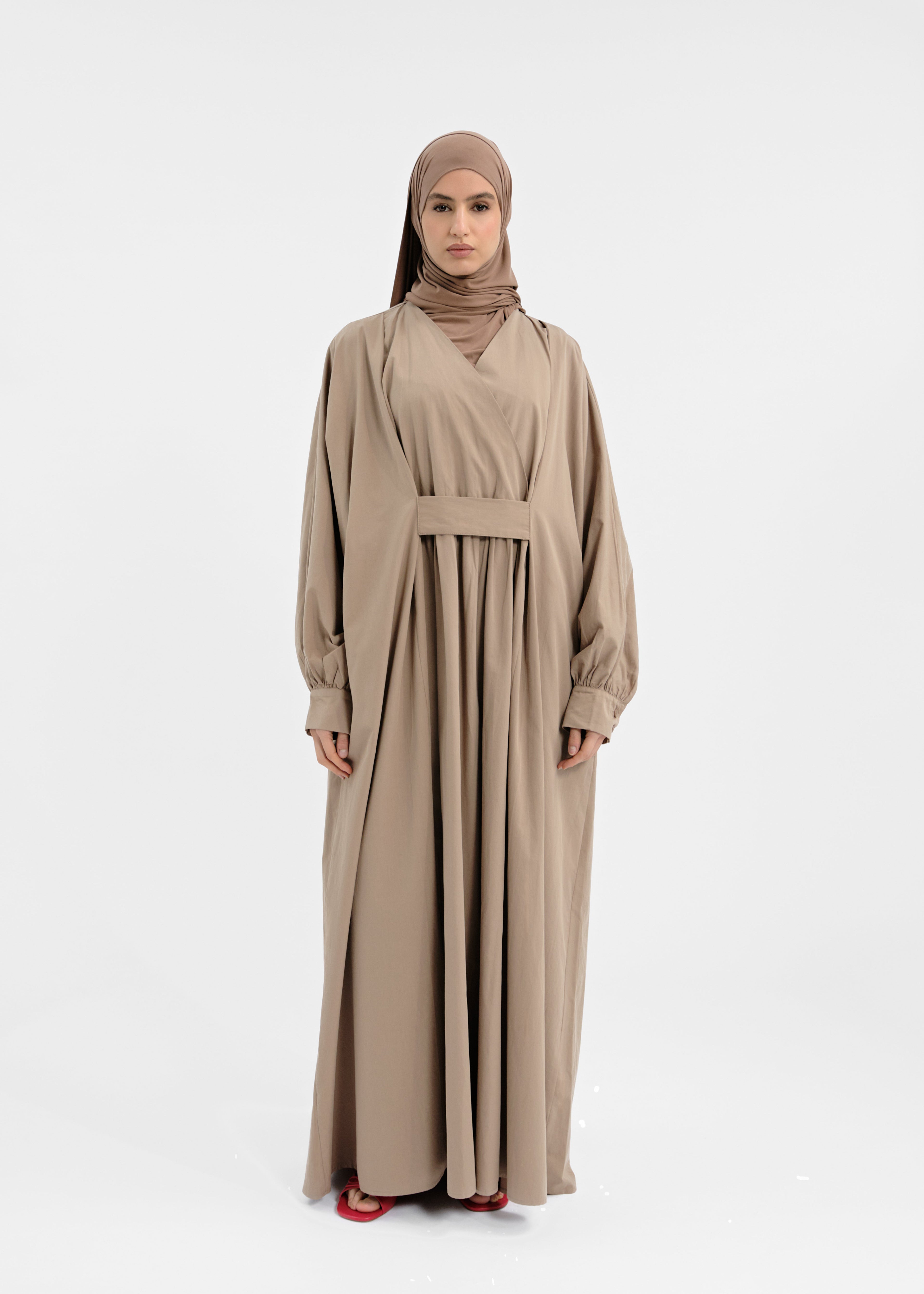 Robe Kairouan taupe
