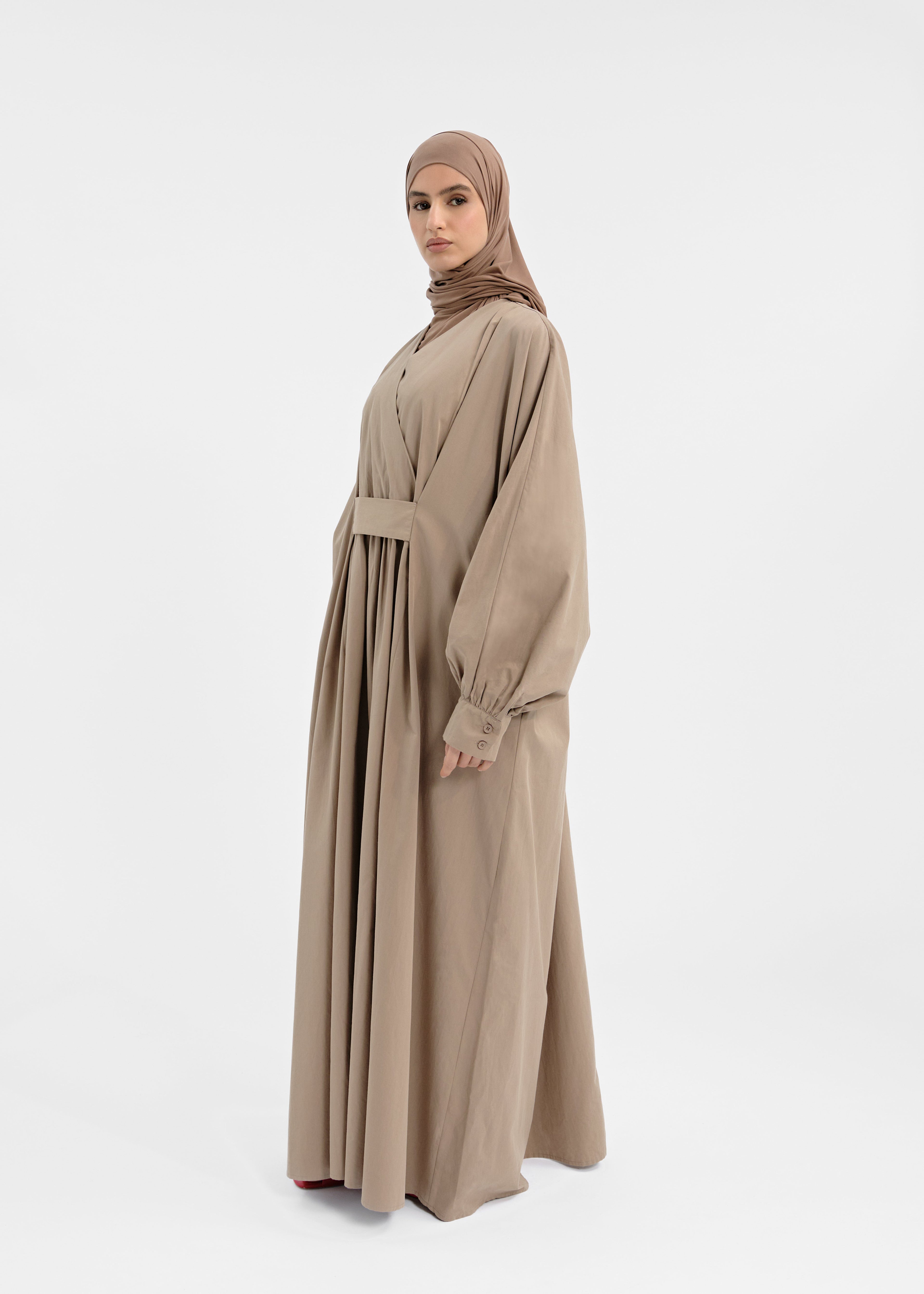 Robe Kairouan taupe