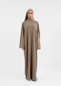 Robe over modal taupe
