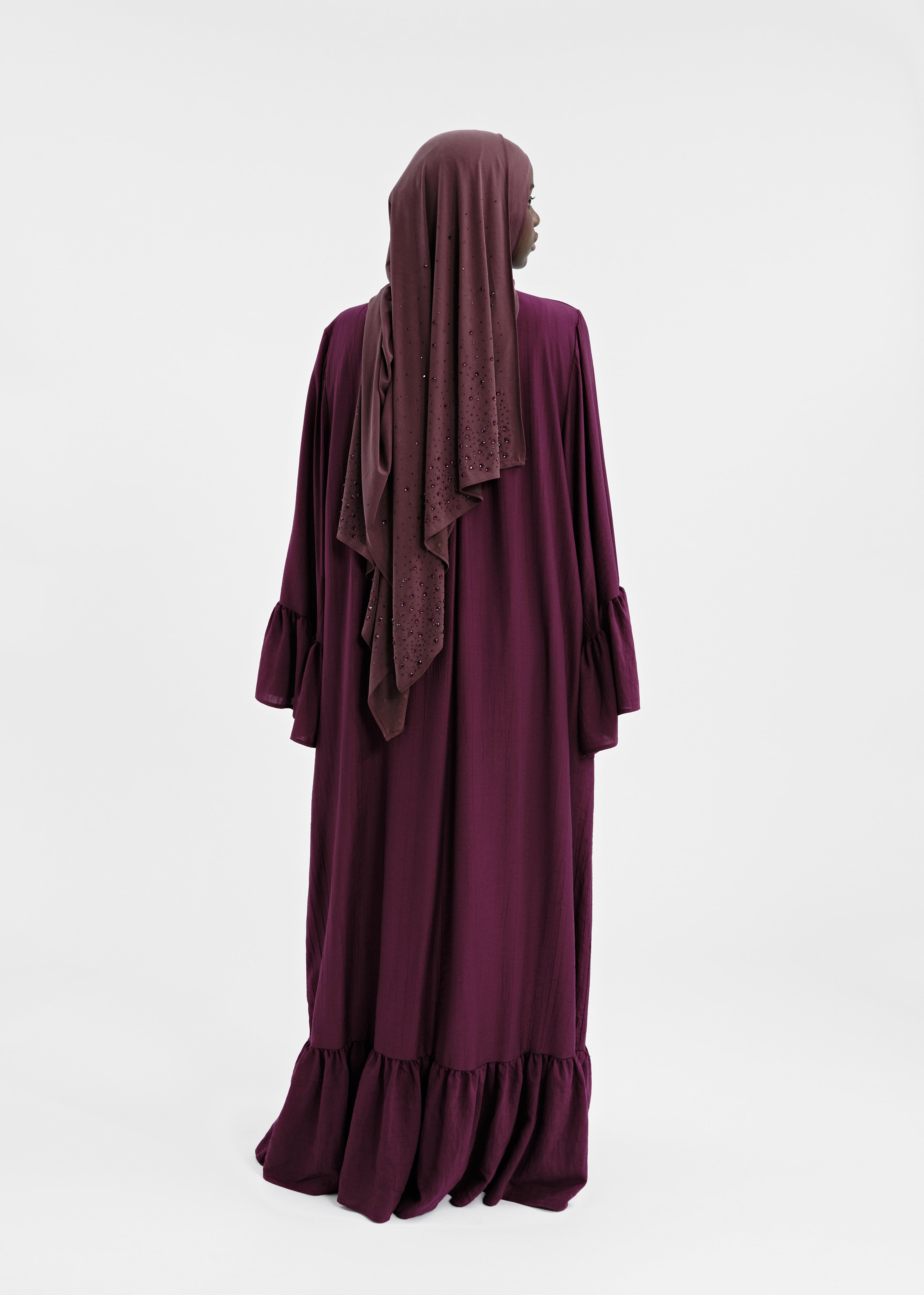 Robe Jasmine burgundy