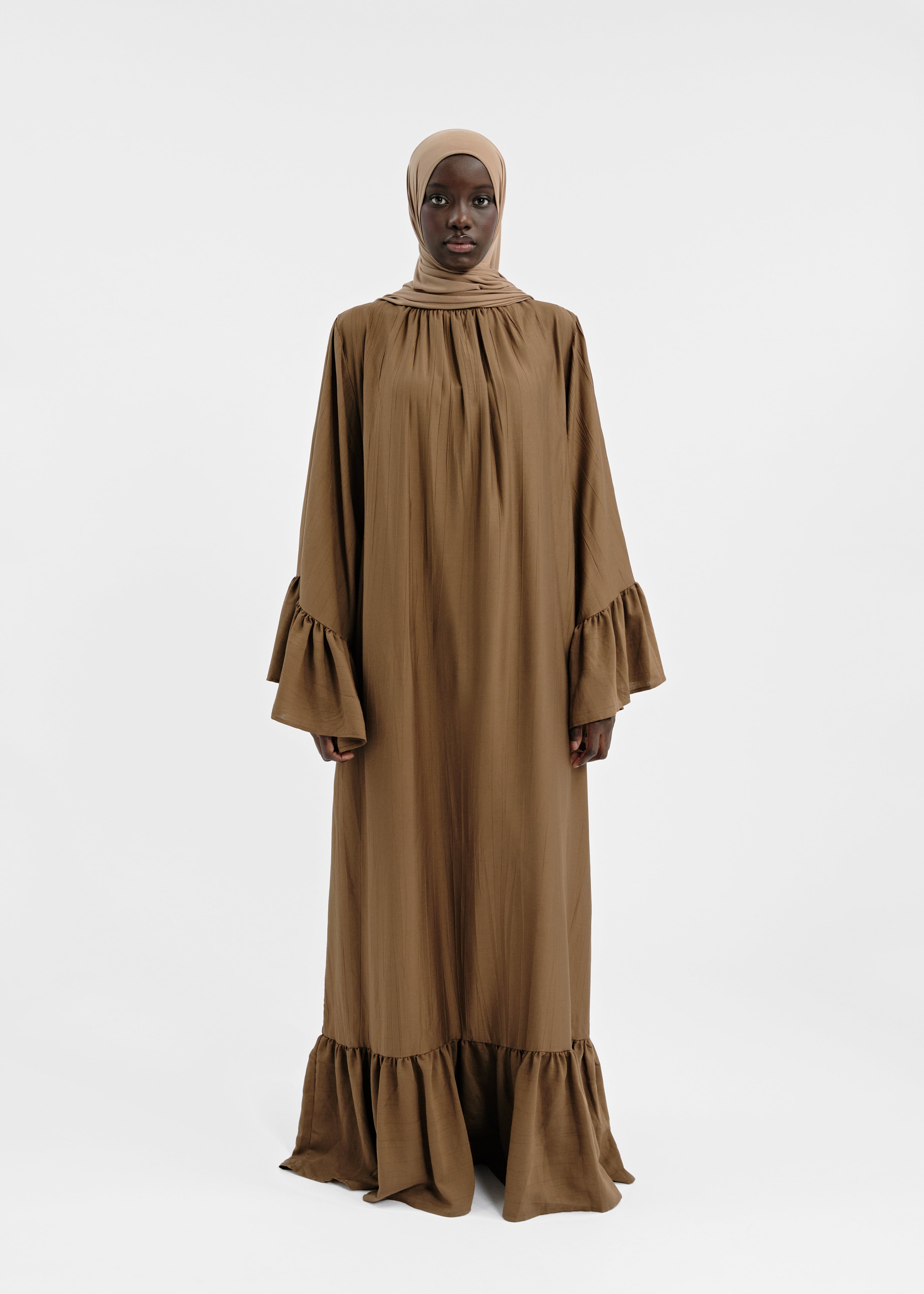 Robe Jasmine chocolat