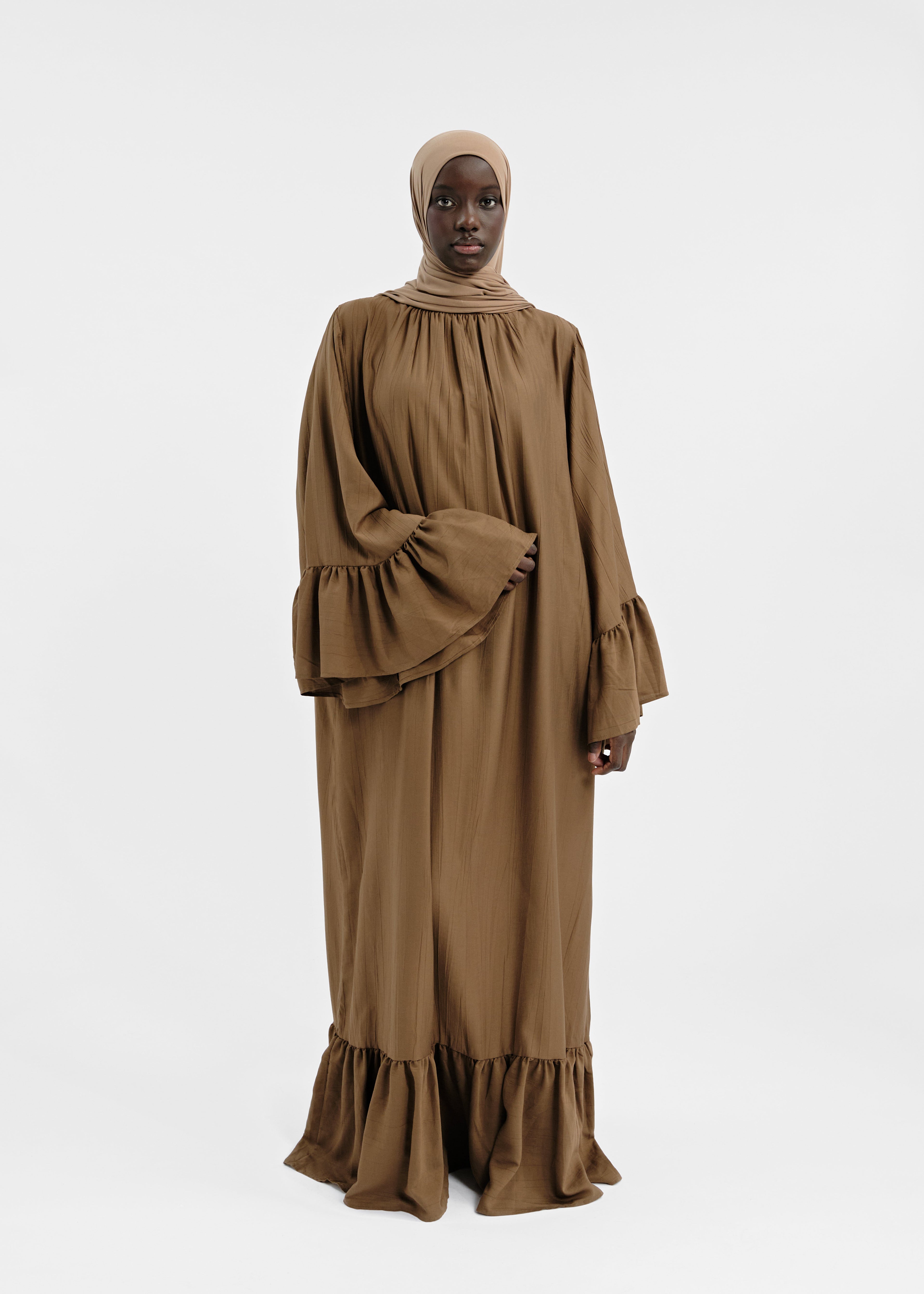 Robe Jasmine chocolat