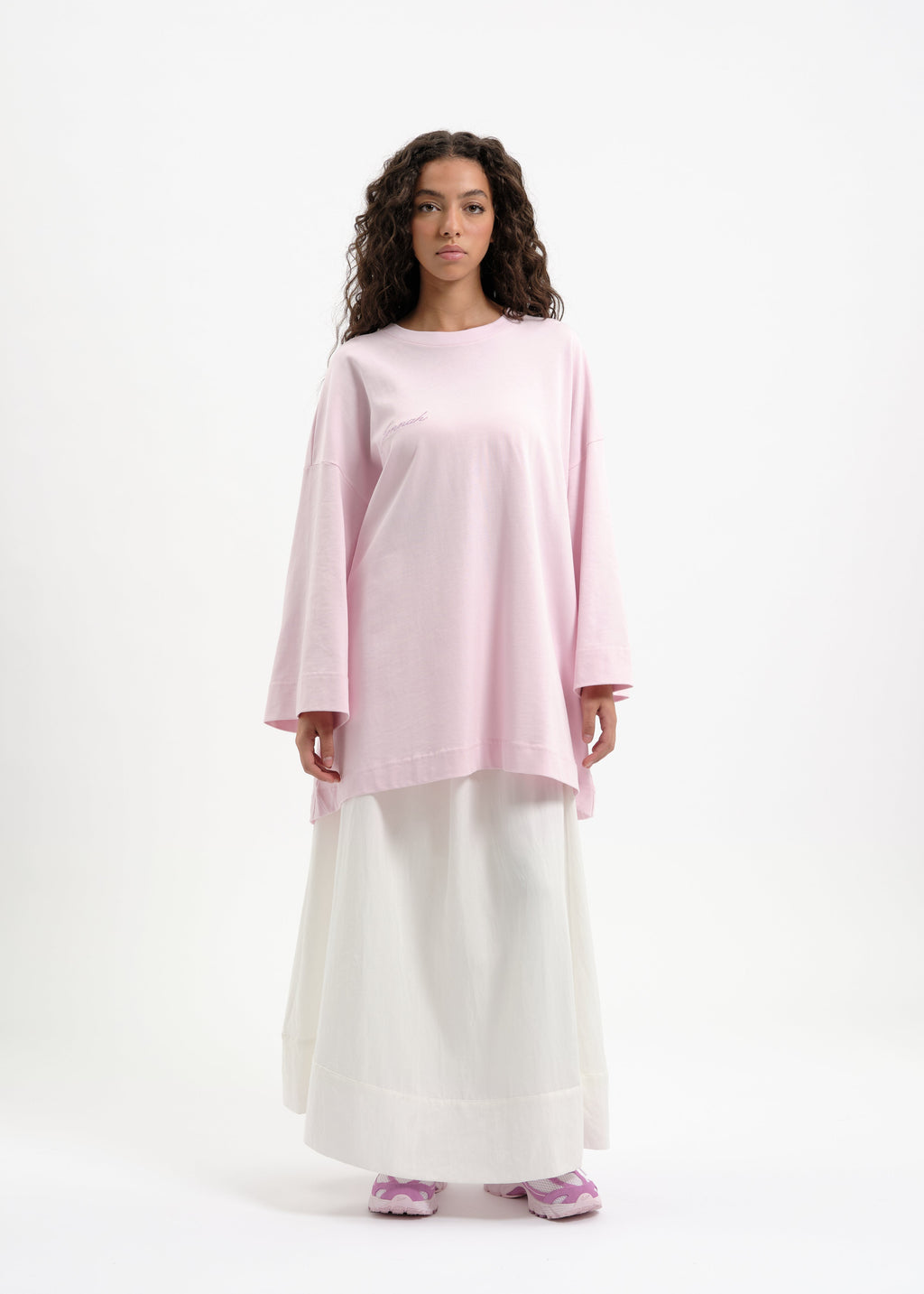 T-shirt oversize pinky