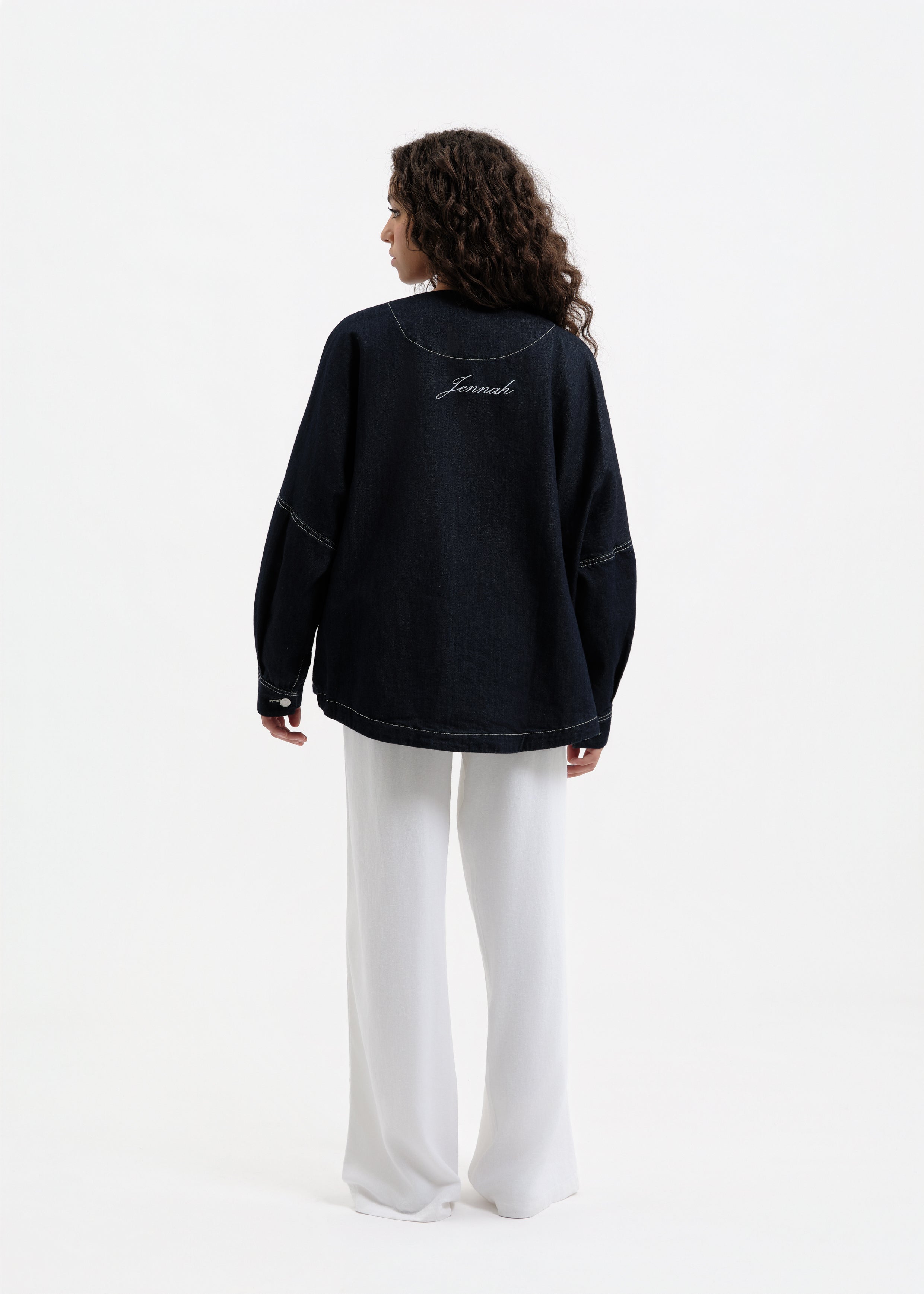Veste en jean oversize