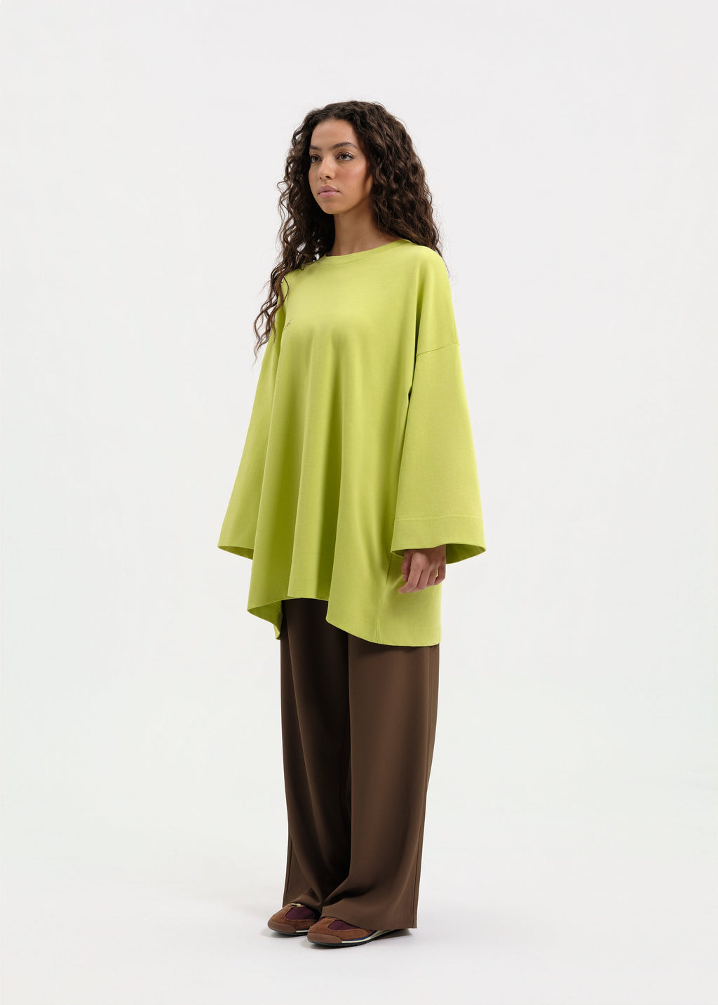 T-shirt oversize zitoun
