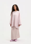 T-shirt oversize rose tendre