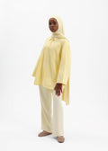 Chemise oversize citron
