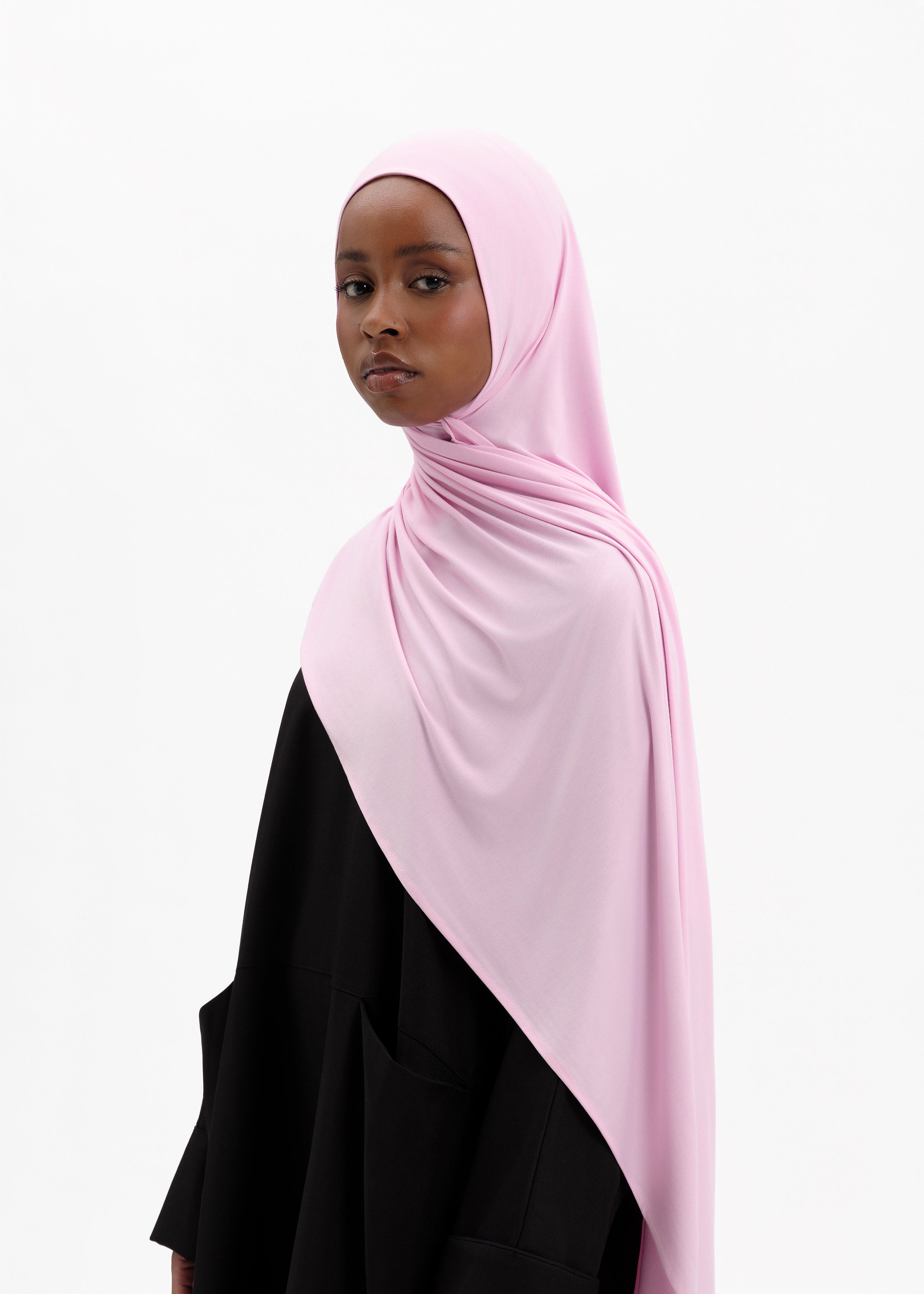 Jersey Bambou rose smoke