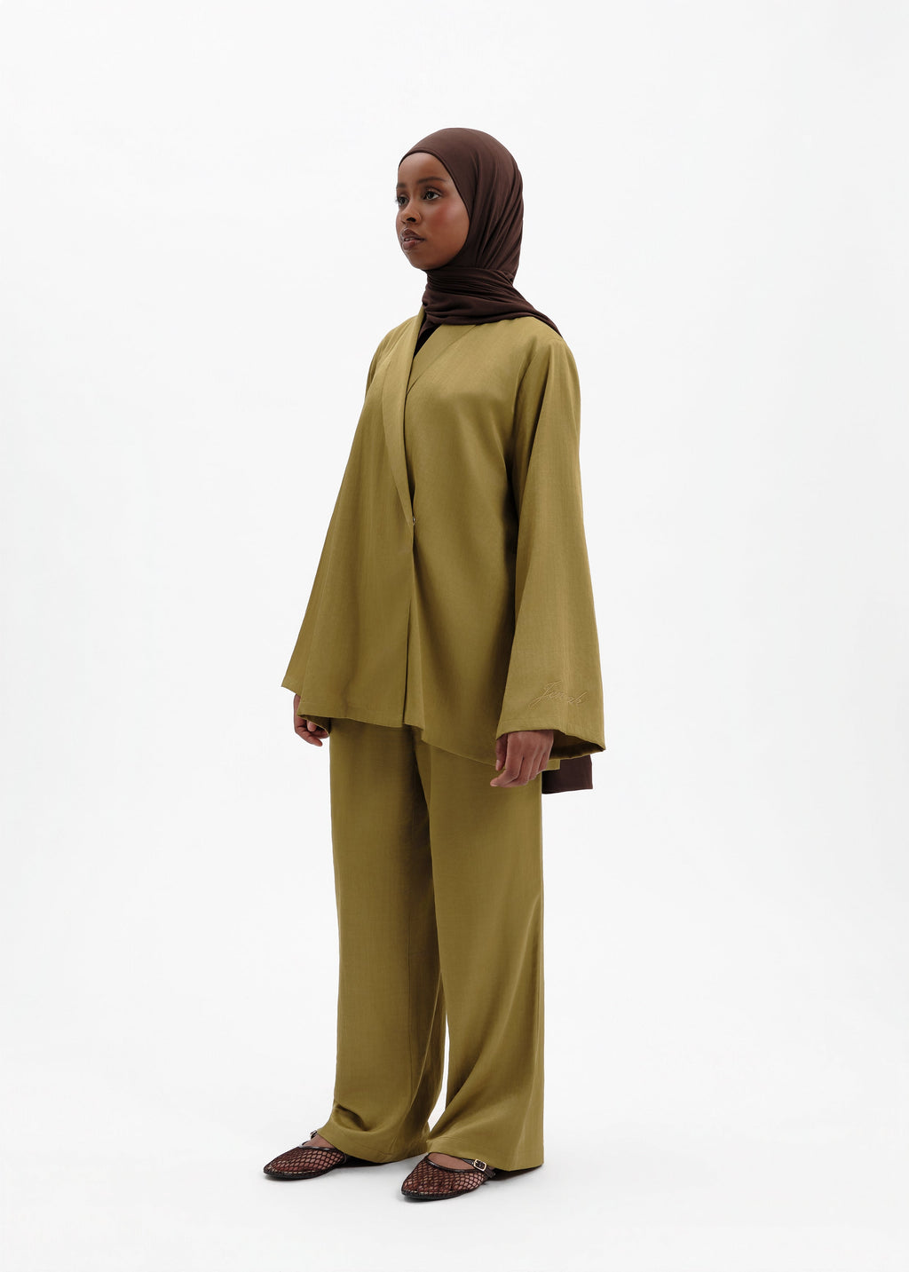 Pantalon ora anis