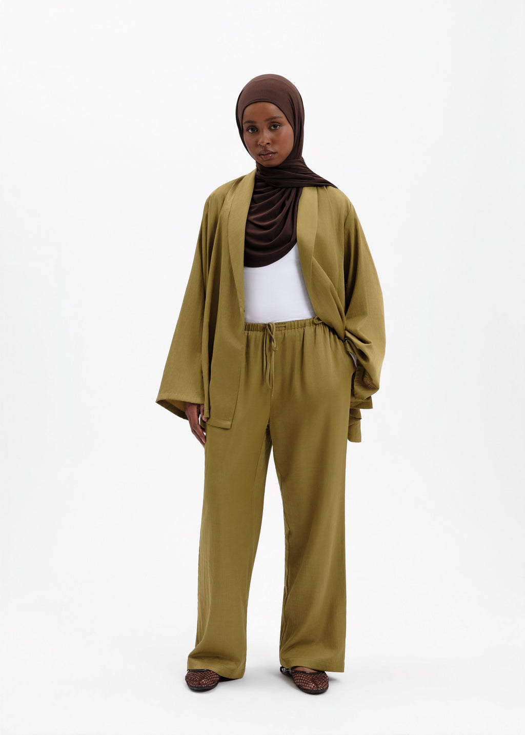 Pantalon ora anis