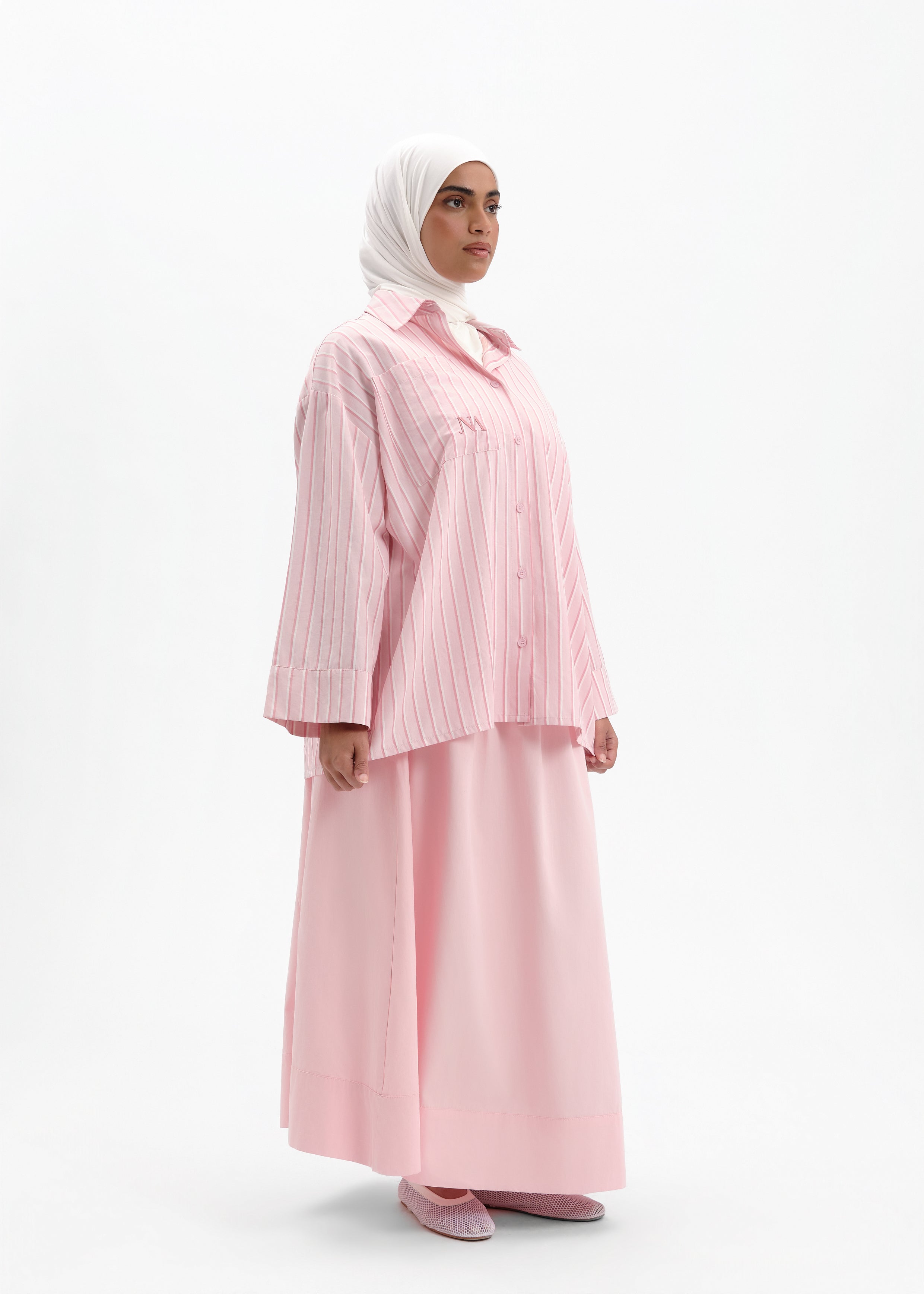 Jupe oversize summer pinky