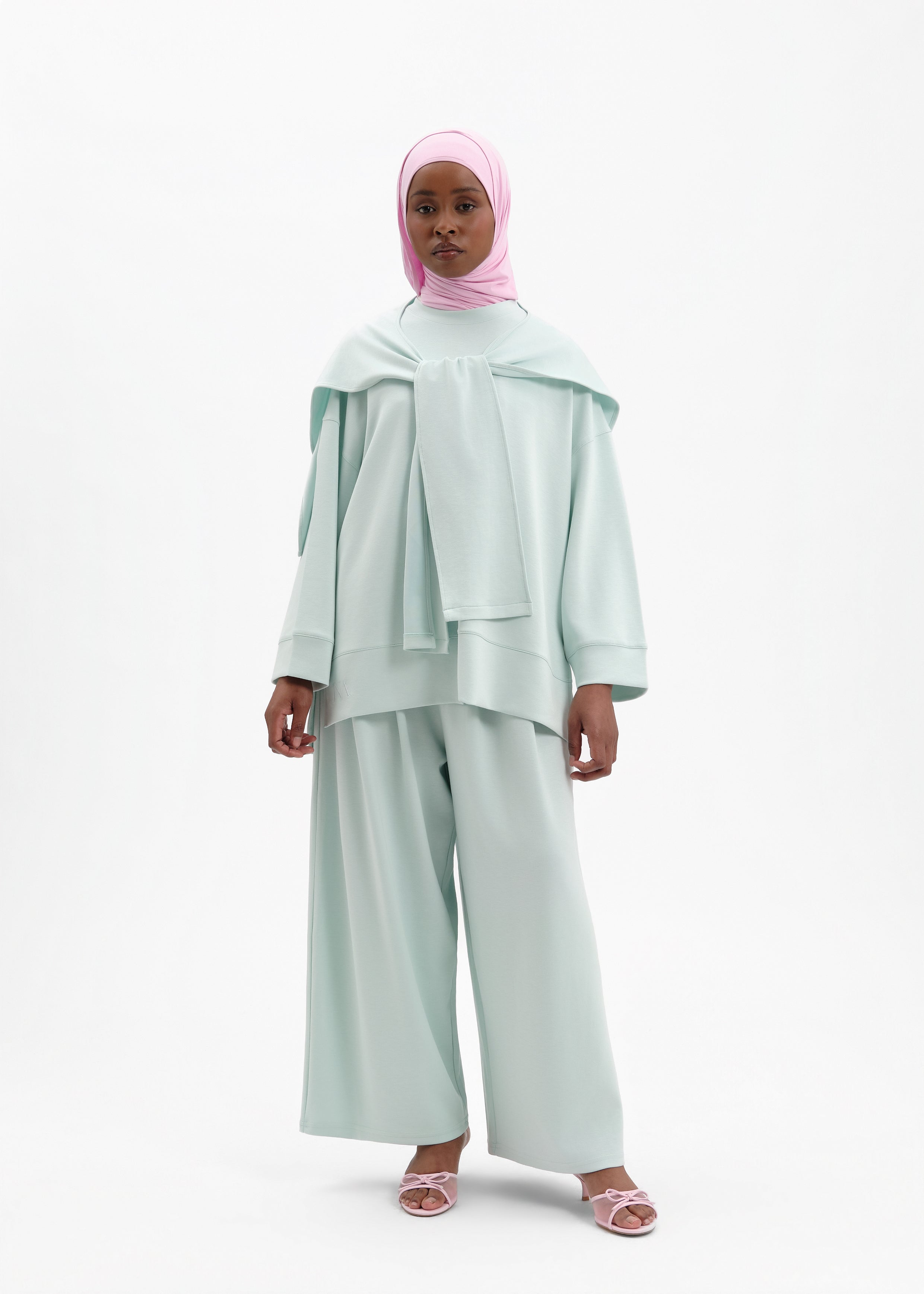 Pantalon riveira baby blue