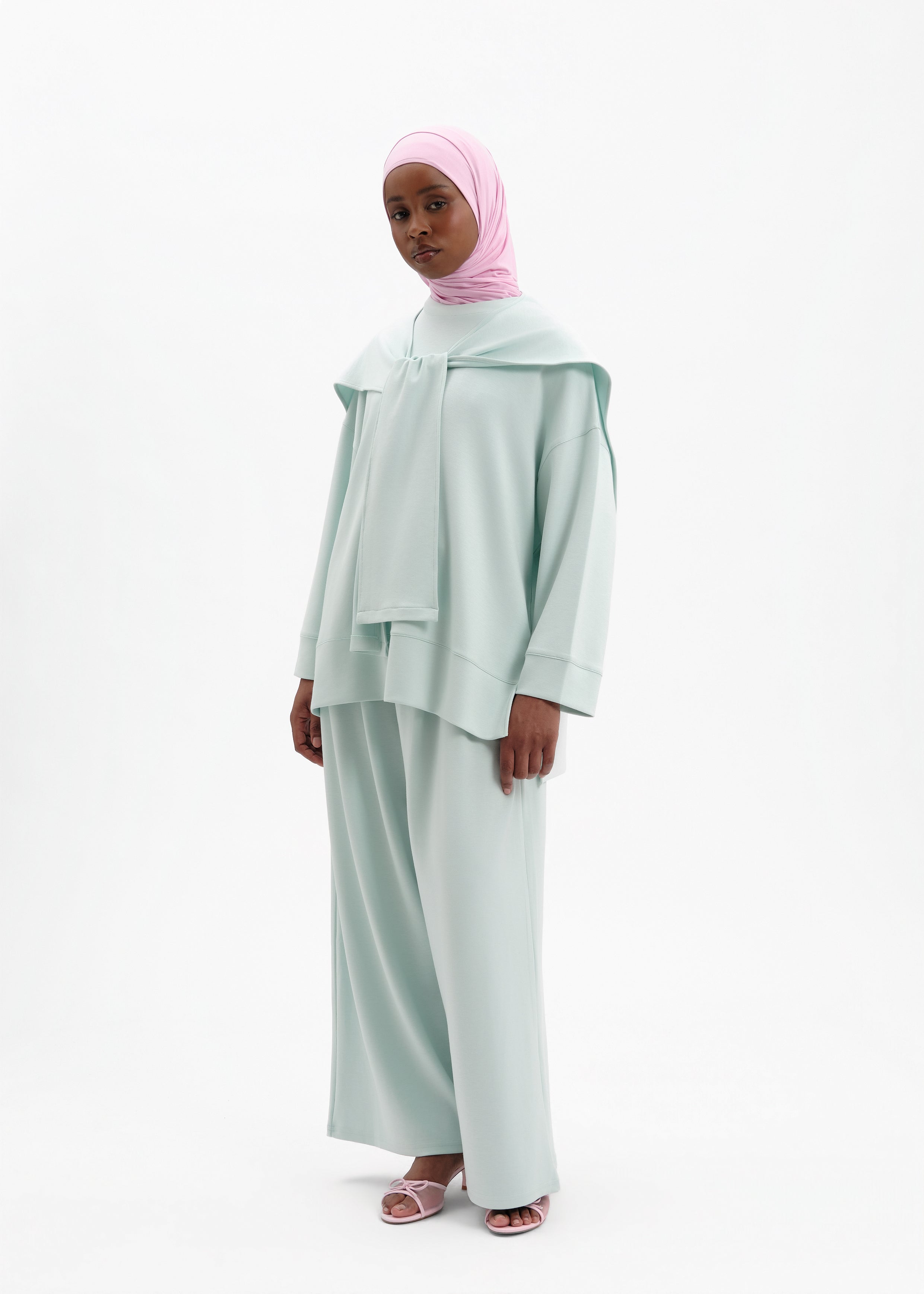 Pantalon riveira baby blue