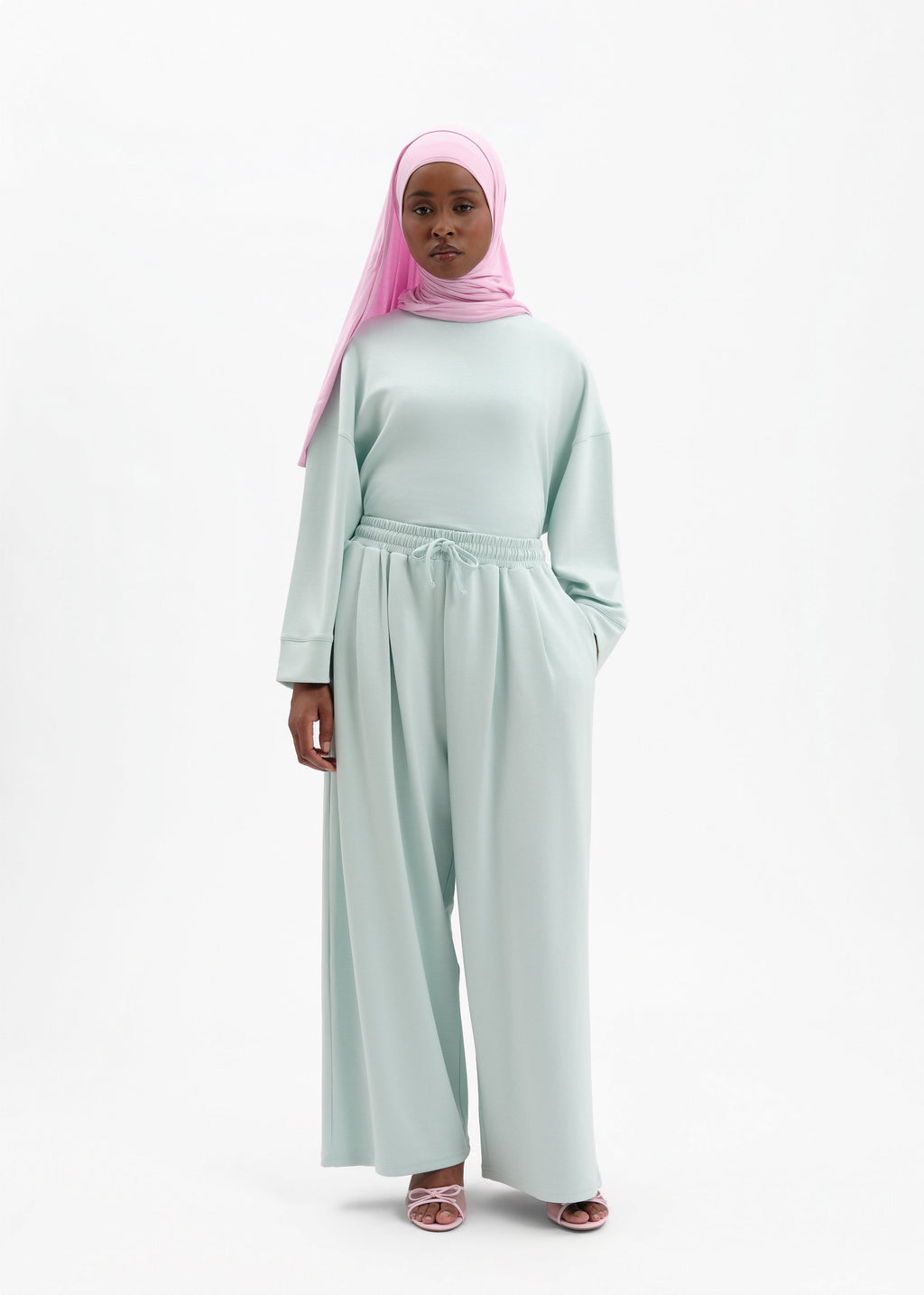 Pantalon riveira baby blue