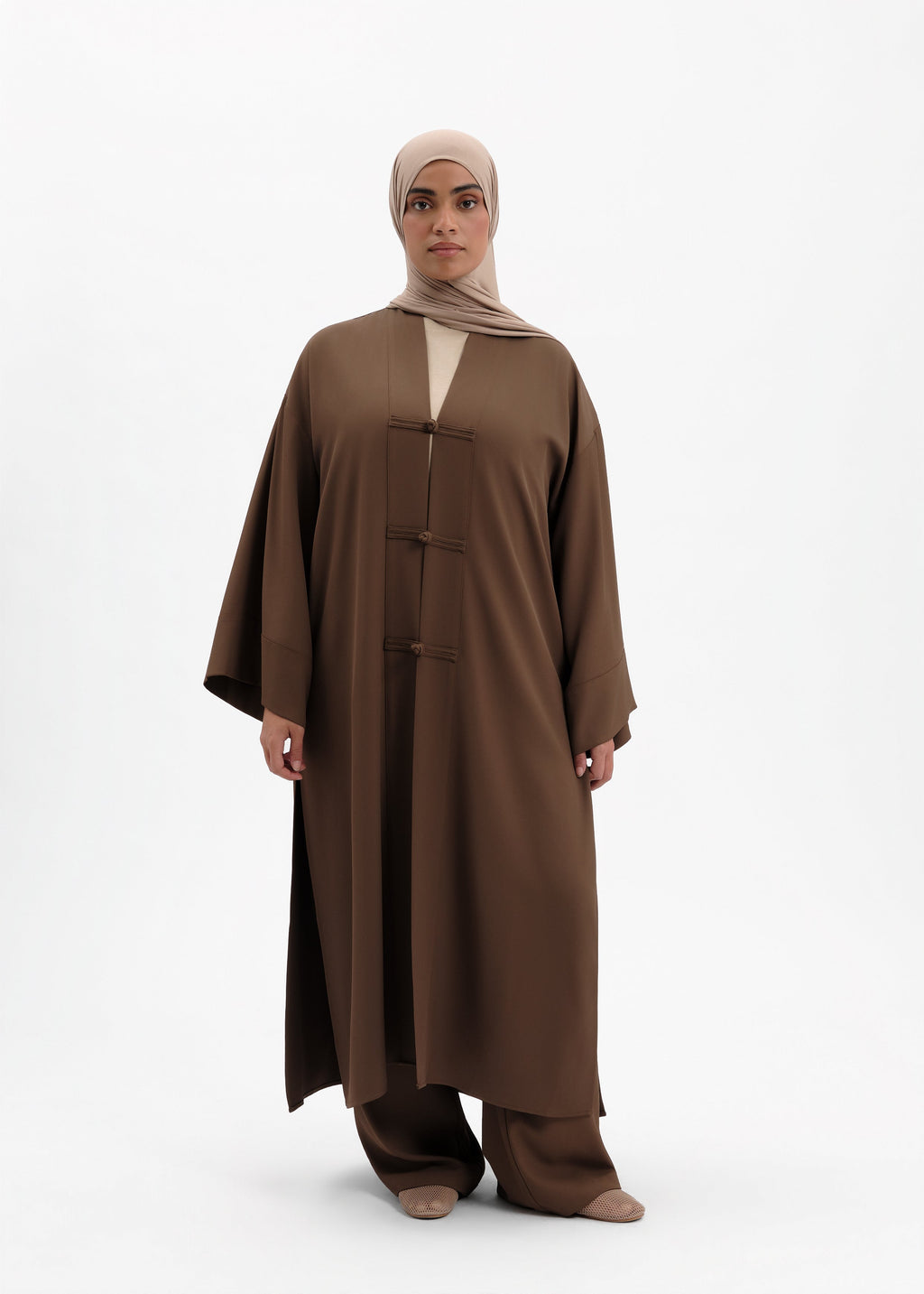 Kimono kyoto marron